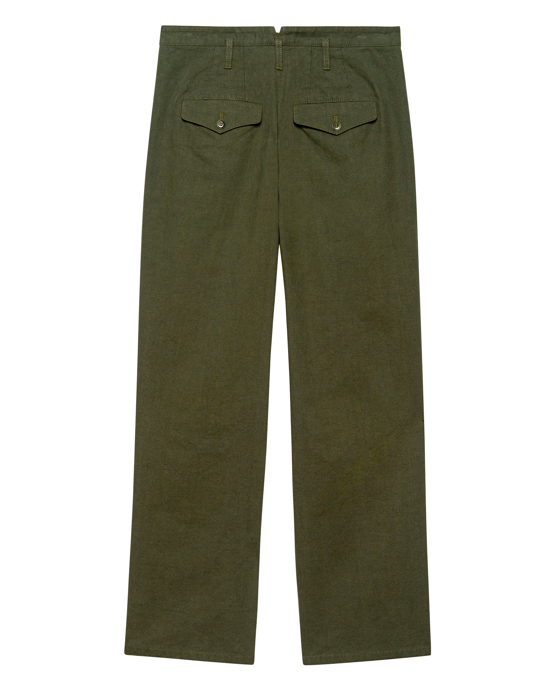 Parker trouser in dusty moss | The Great | MARKET