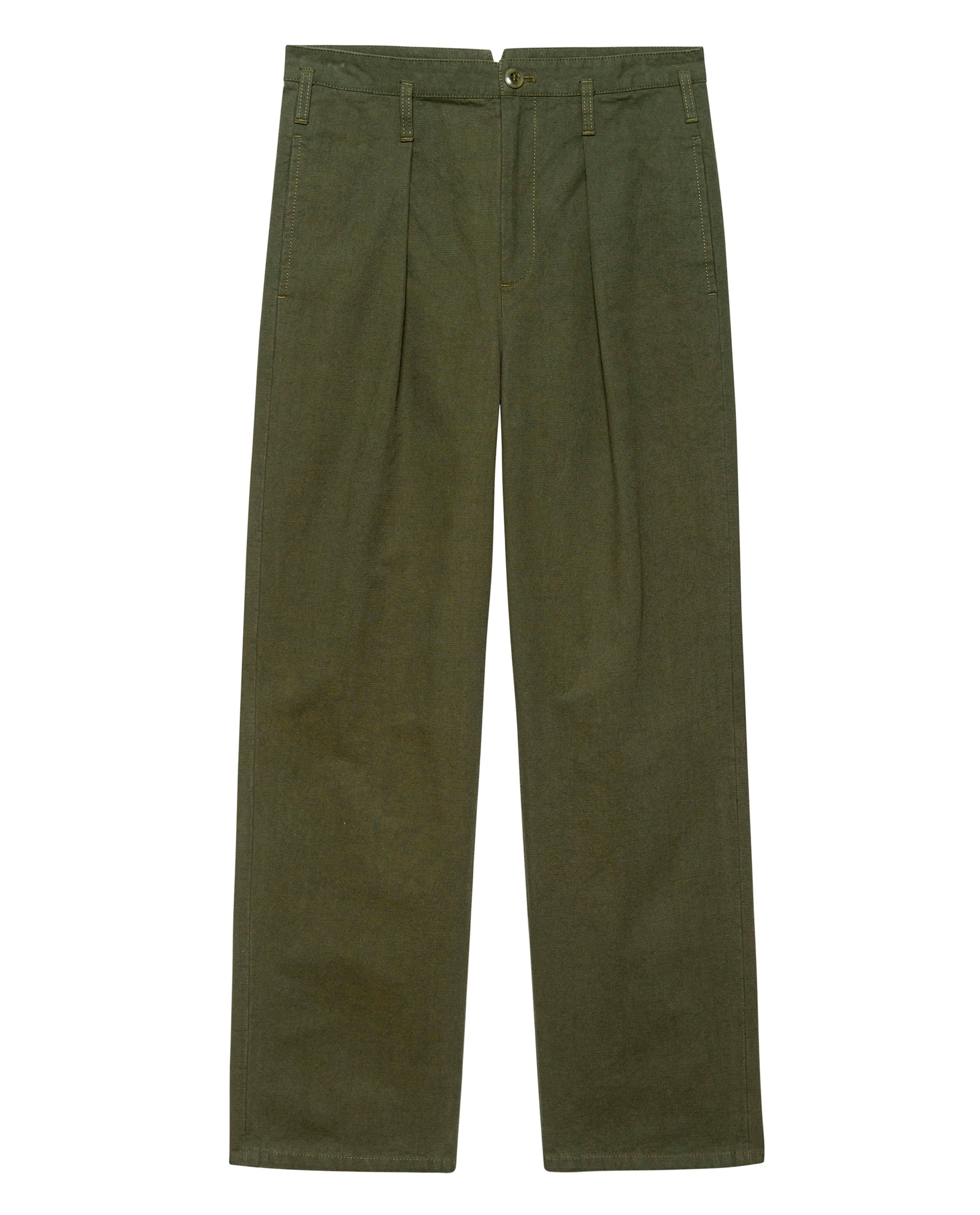 Parker trouser in dusty moss | The Great | MARKET
