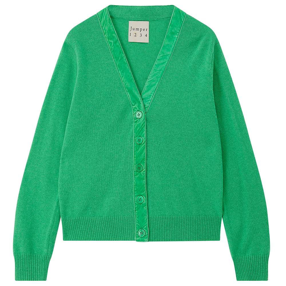 Little cardi velvet trim Lacerte | Jumper | MARKET