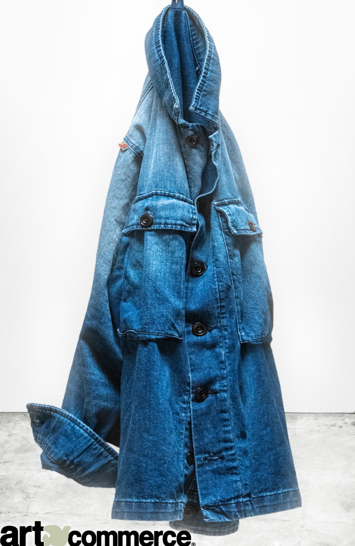 INDIGO WORKSHOP/UNIFORM BIGGY SHIRT | Freecity | MARKET
