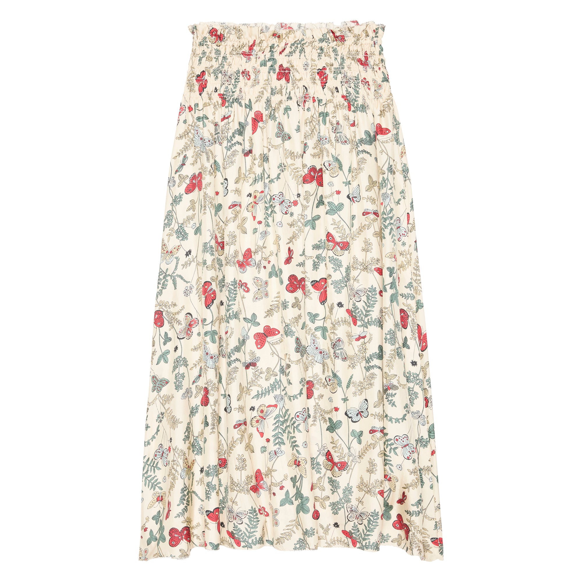 Canary skirt butterfly print | The Great | MARKET