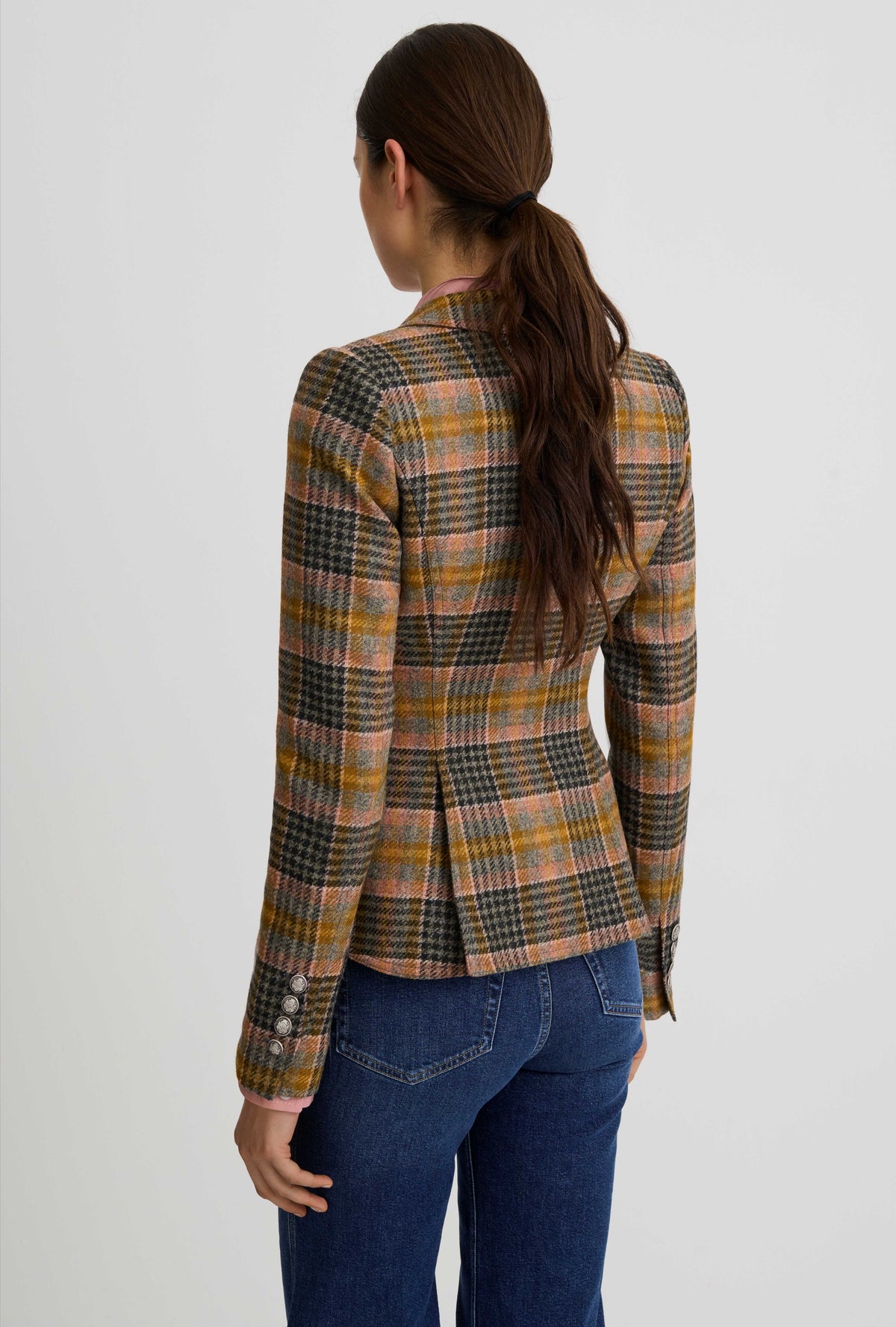 One Button Blazer plaid | Smythe | MARKET