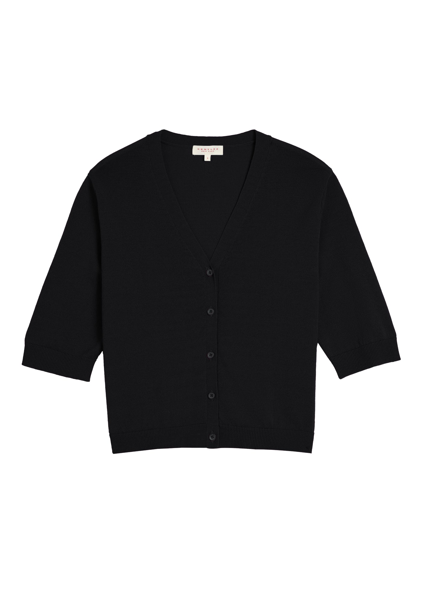 Tate Fine Cotton Stretch Cardigan