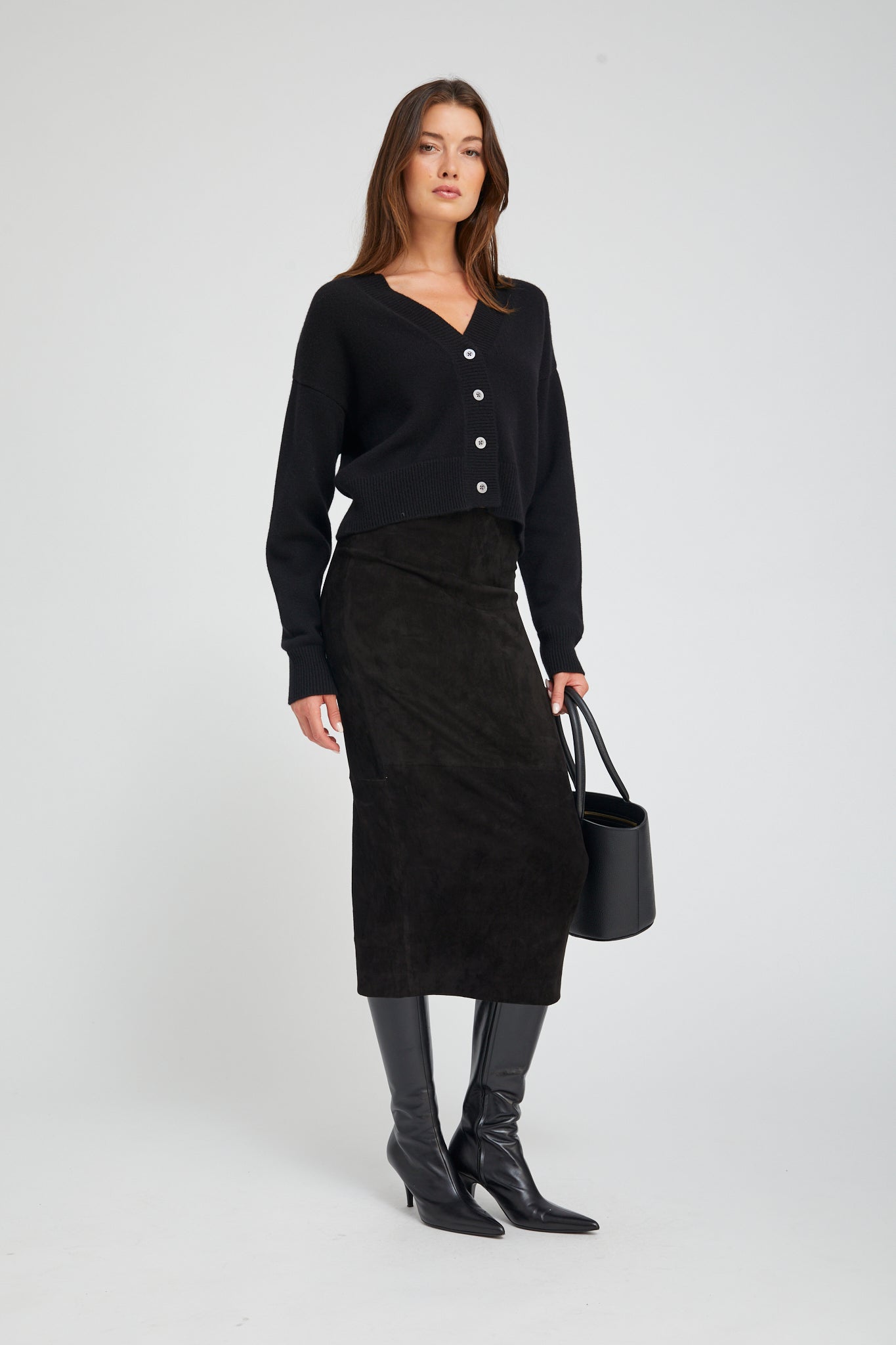 MIA CARDIGAN black | SPRWMN | MARKET
