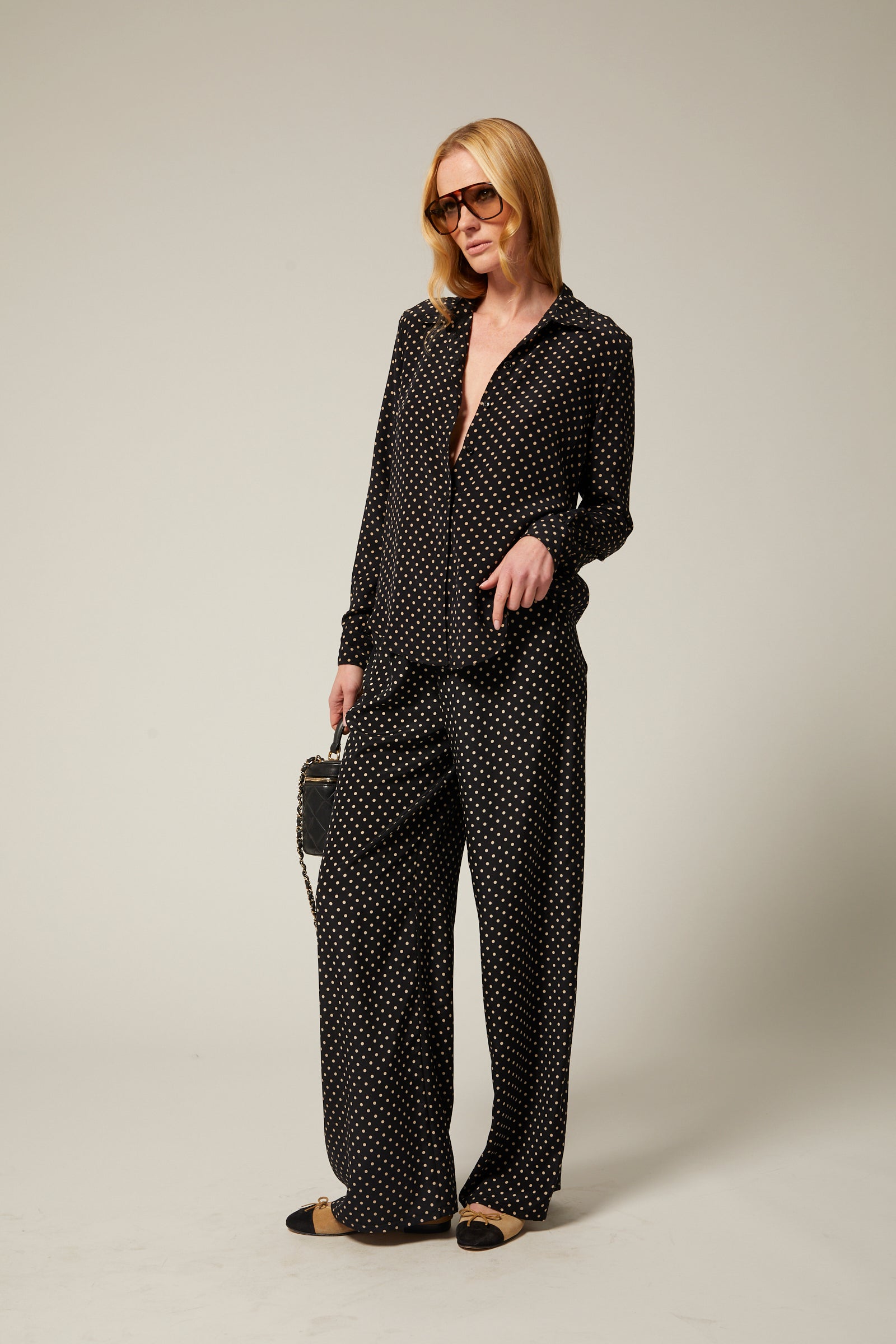 Fitted button up dot | SPRWMN | MARKET