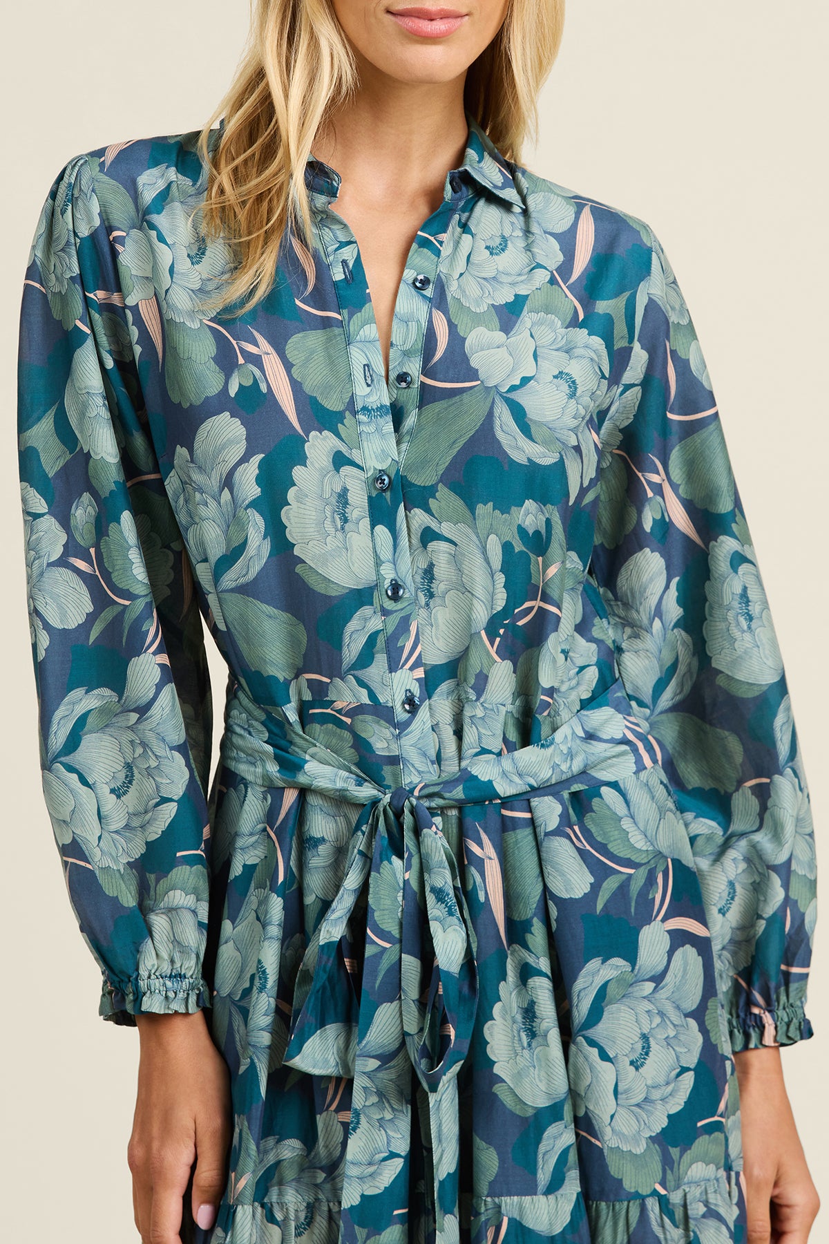 Martina Dress Hushed Meadow | Trovata | MARKET