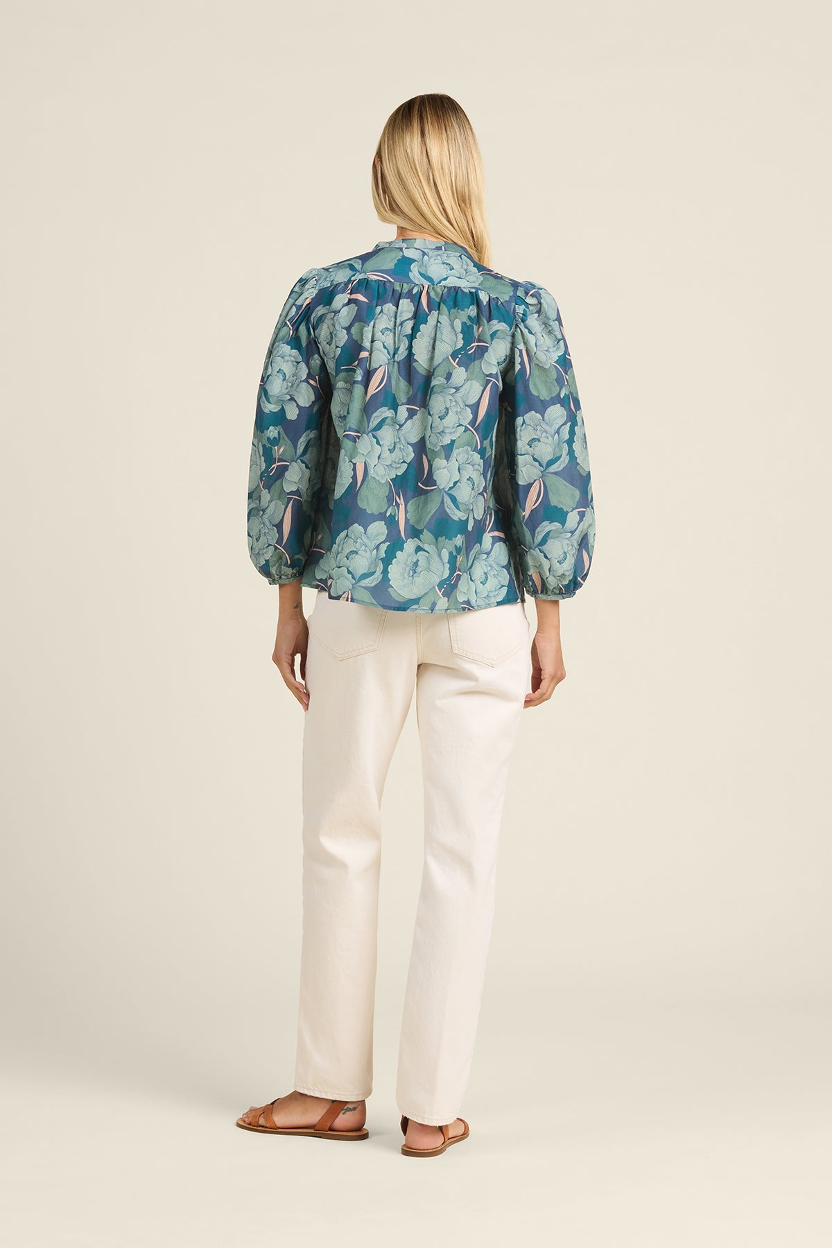 Maisey Blouse Hushed Meadow | Trovata | MARKET