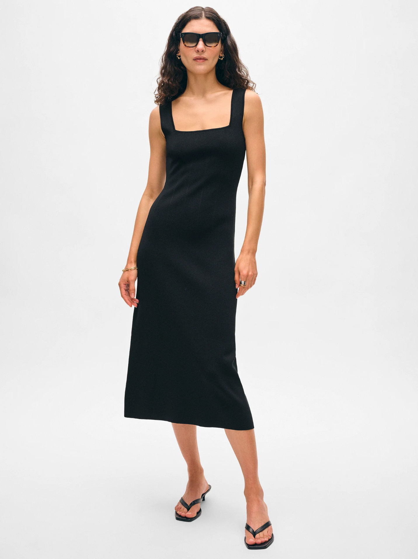 Paperfine Dress Black | White & Warren | MARKET