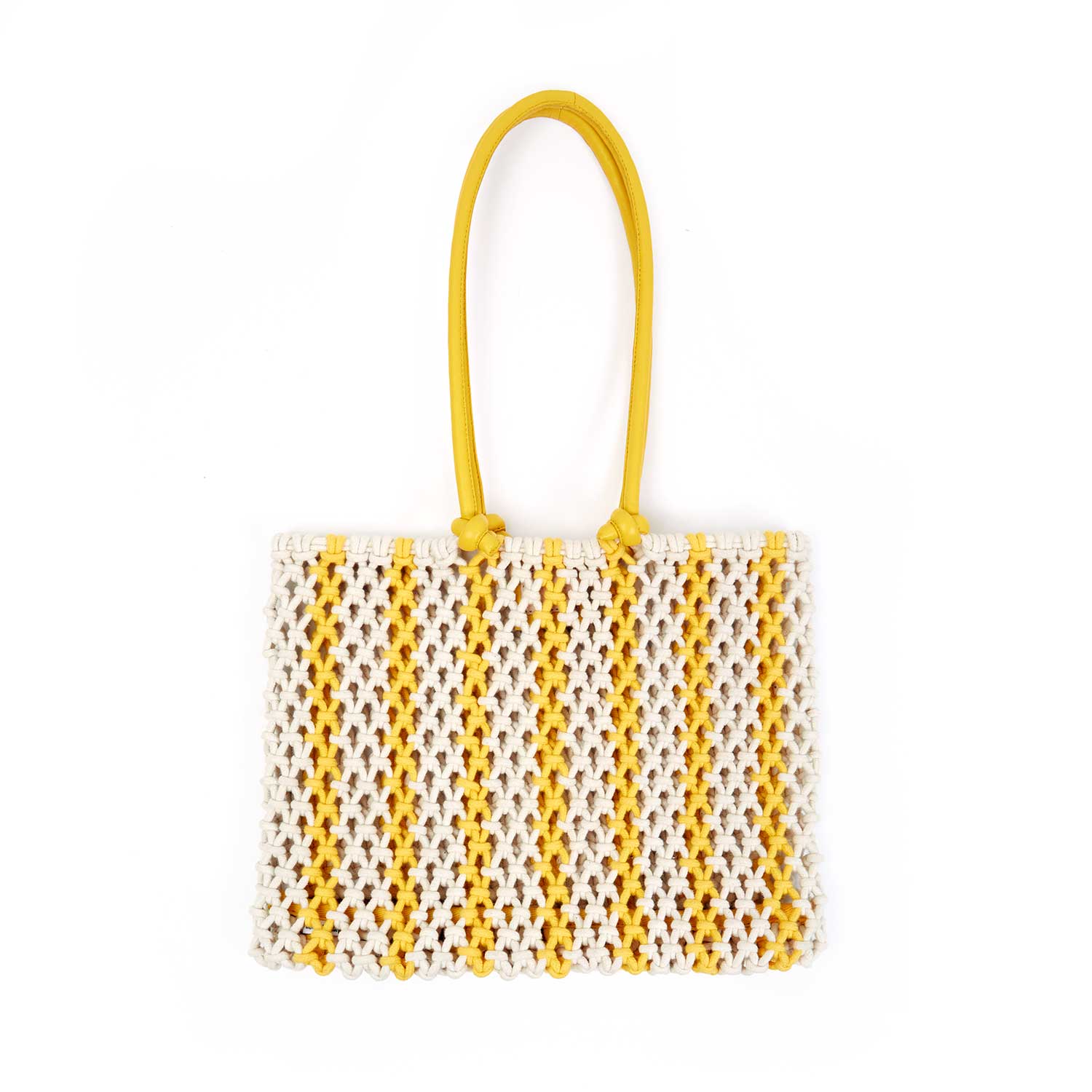 Sandy bag yellow stripe | Clare V | MARKET