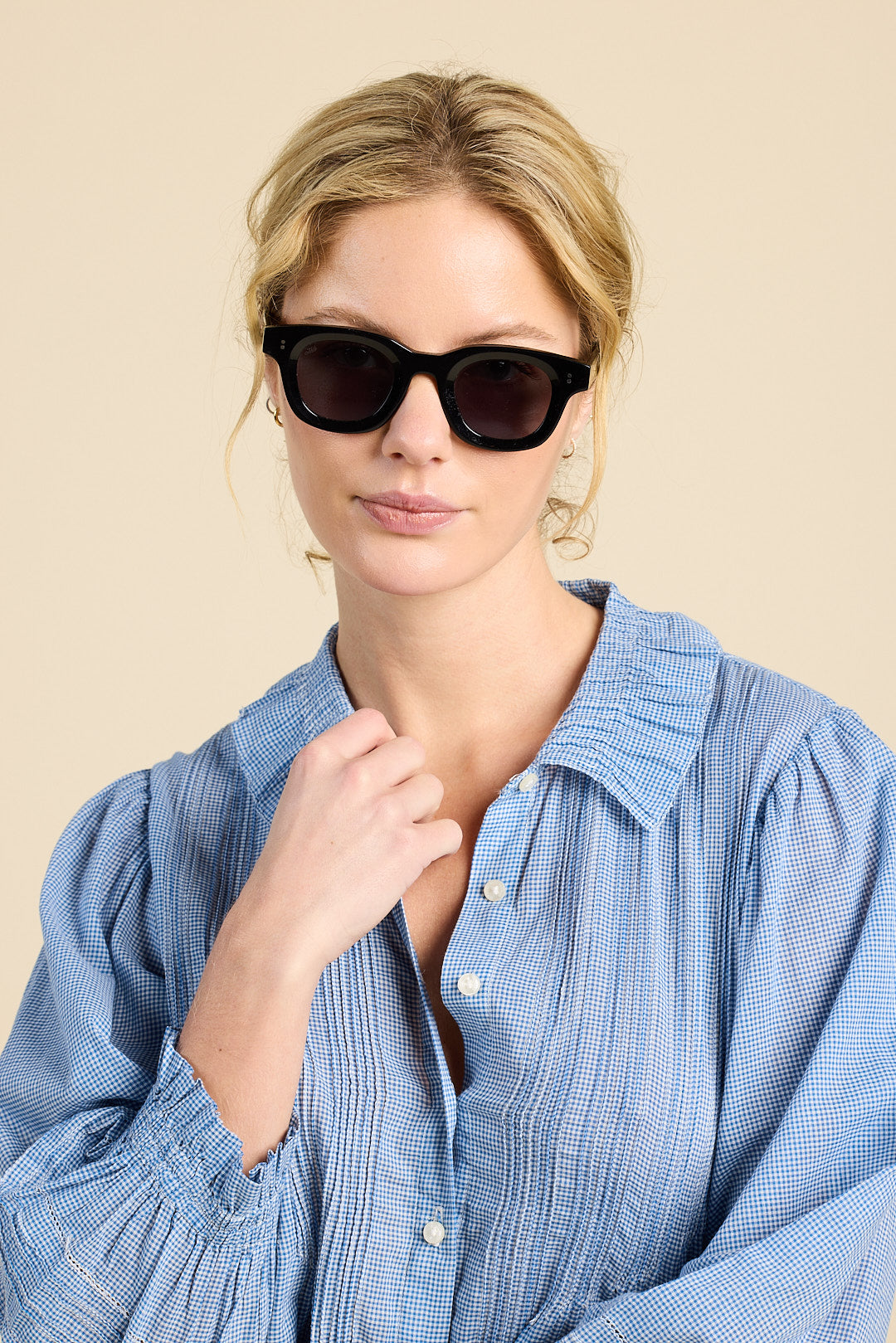 Francesca Blouse Seabrook Gingham | Trovata | MARKET