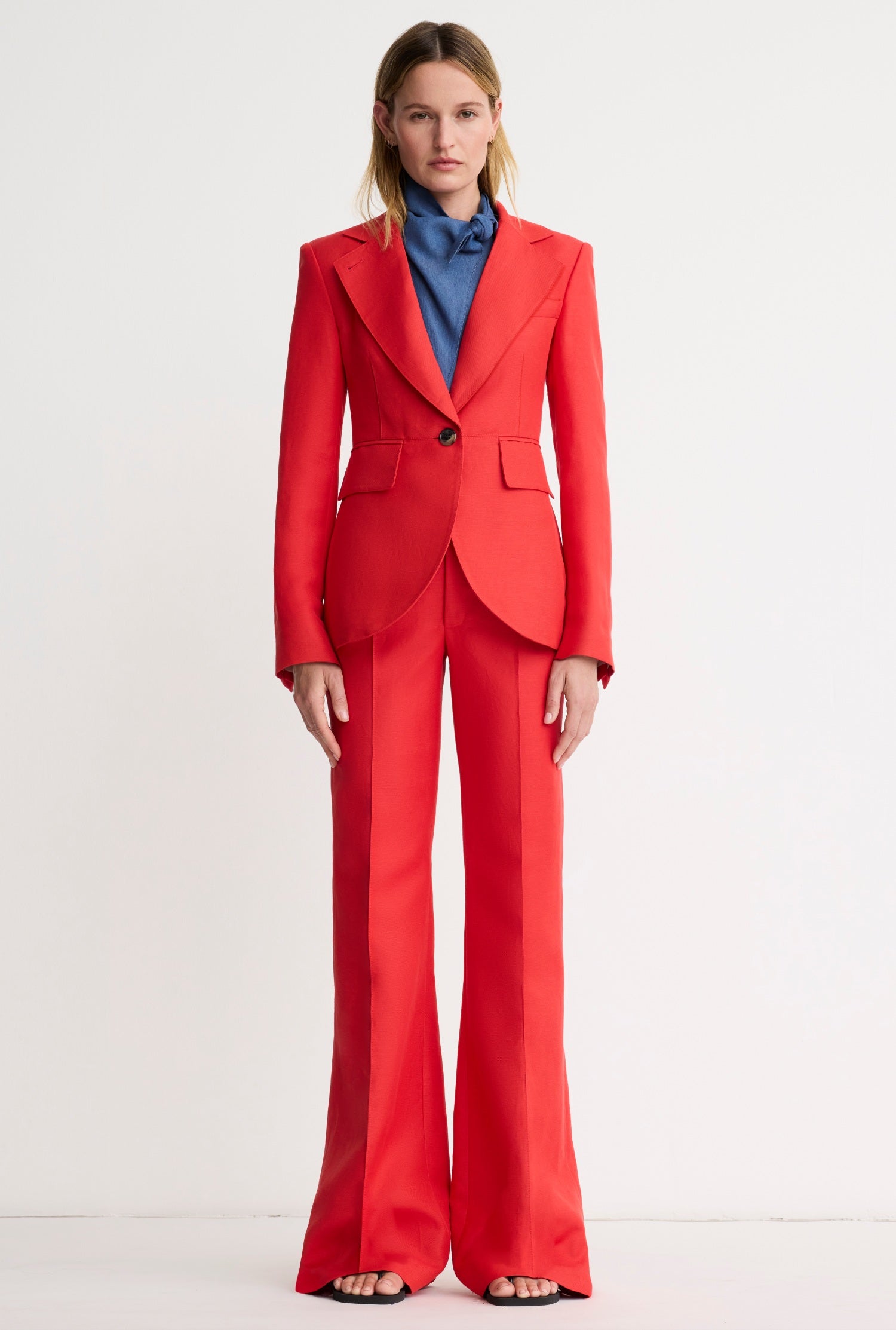 Poppy seamed blazer | Smythe | MARKET