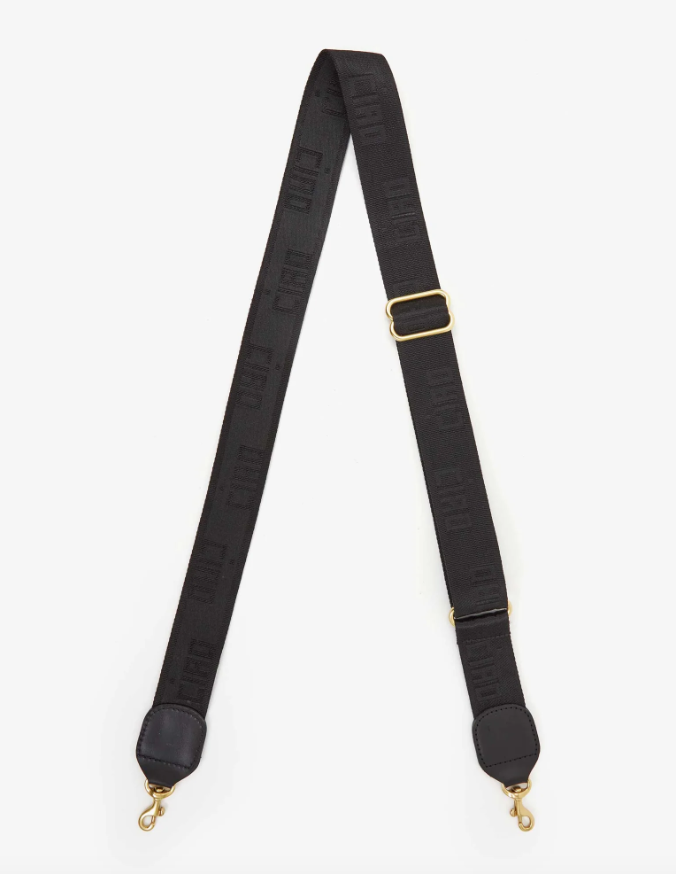 Ciao Adjustable Strap black w/ black | Clare V | MARKET