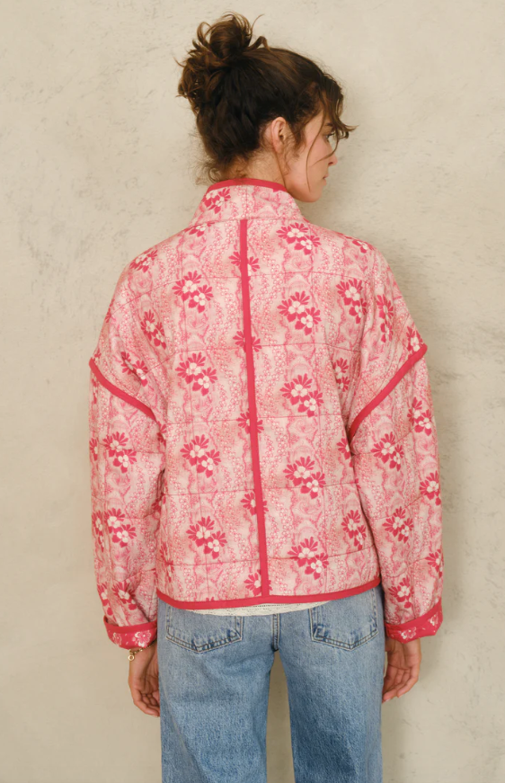 Lana Jacket pink floral | MABE | MARKET