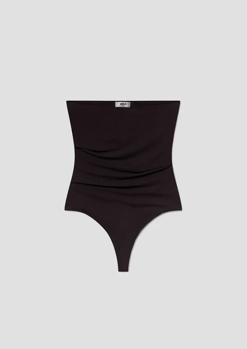 Gwyneth bodysuit black | AGOLDE | MARKET