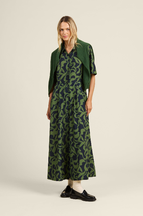 Aster Dress muted canopy | Trovata | MARKET