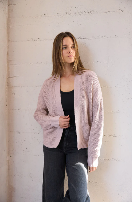 Easy cardigan dusty pink | It is well MARKET