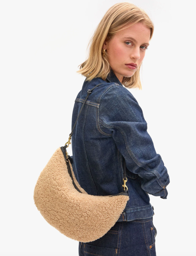 Shearling lune | Clare V | MARKET