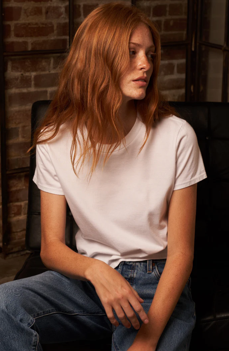 Springsteen tee white