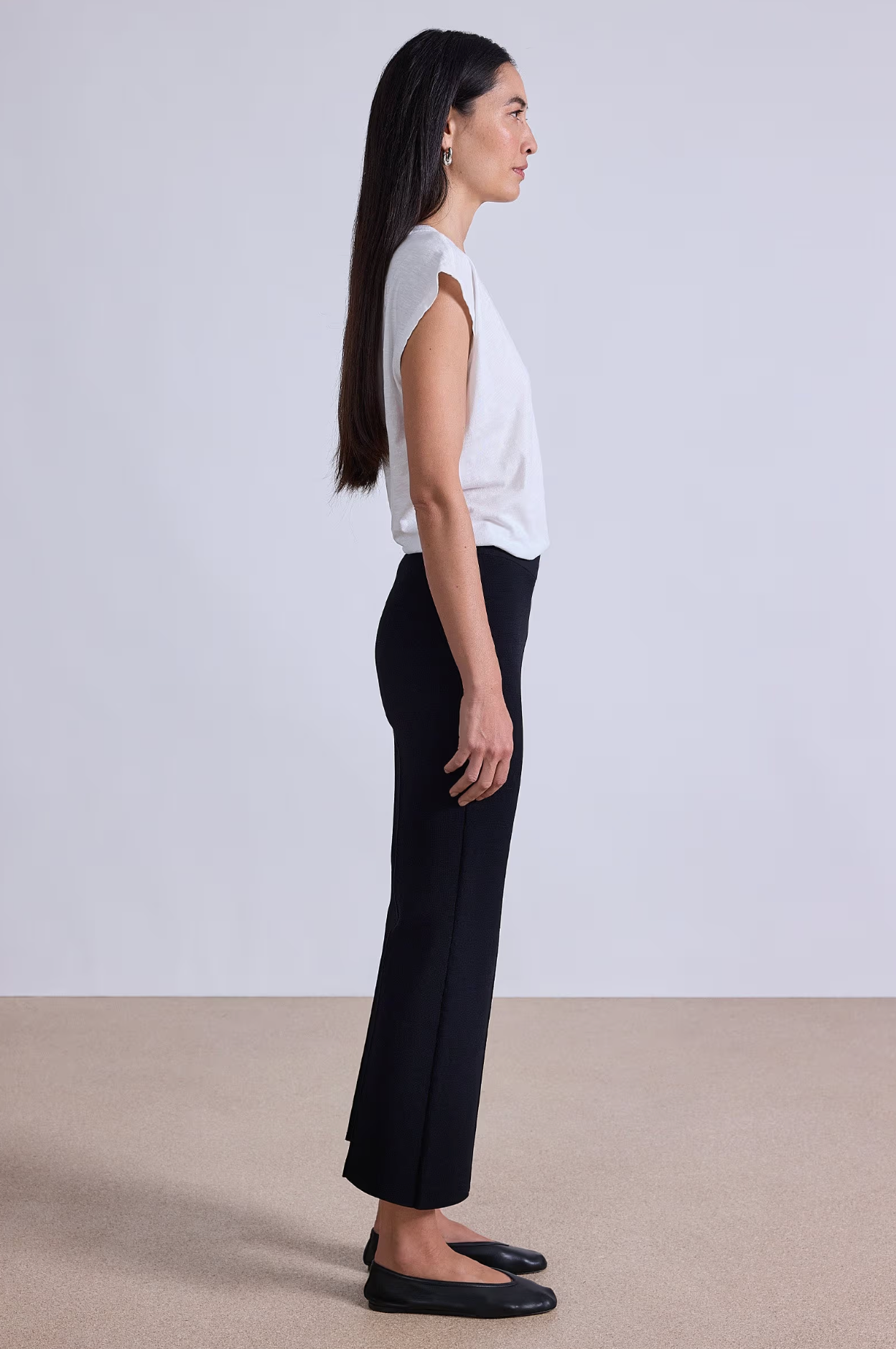 Rene pullon pant black. apiece apart. MARKET