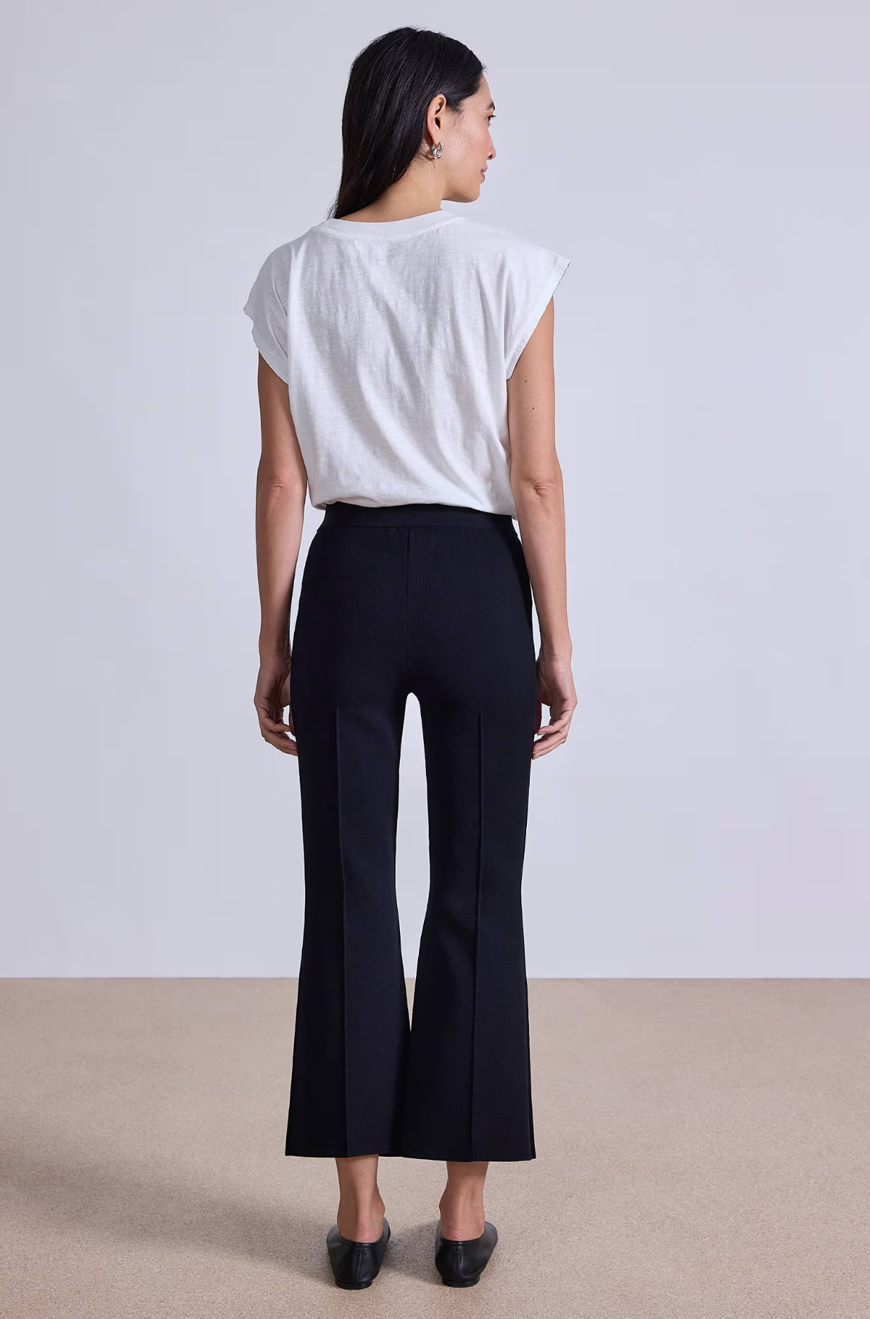 Rene pullon pant black. apiece apart. MARKET