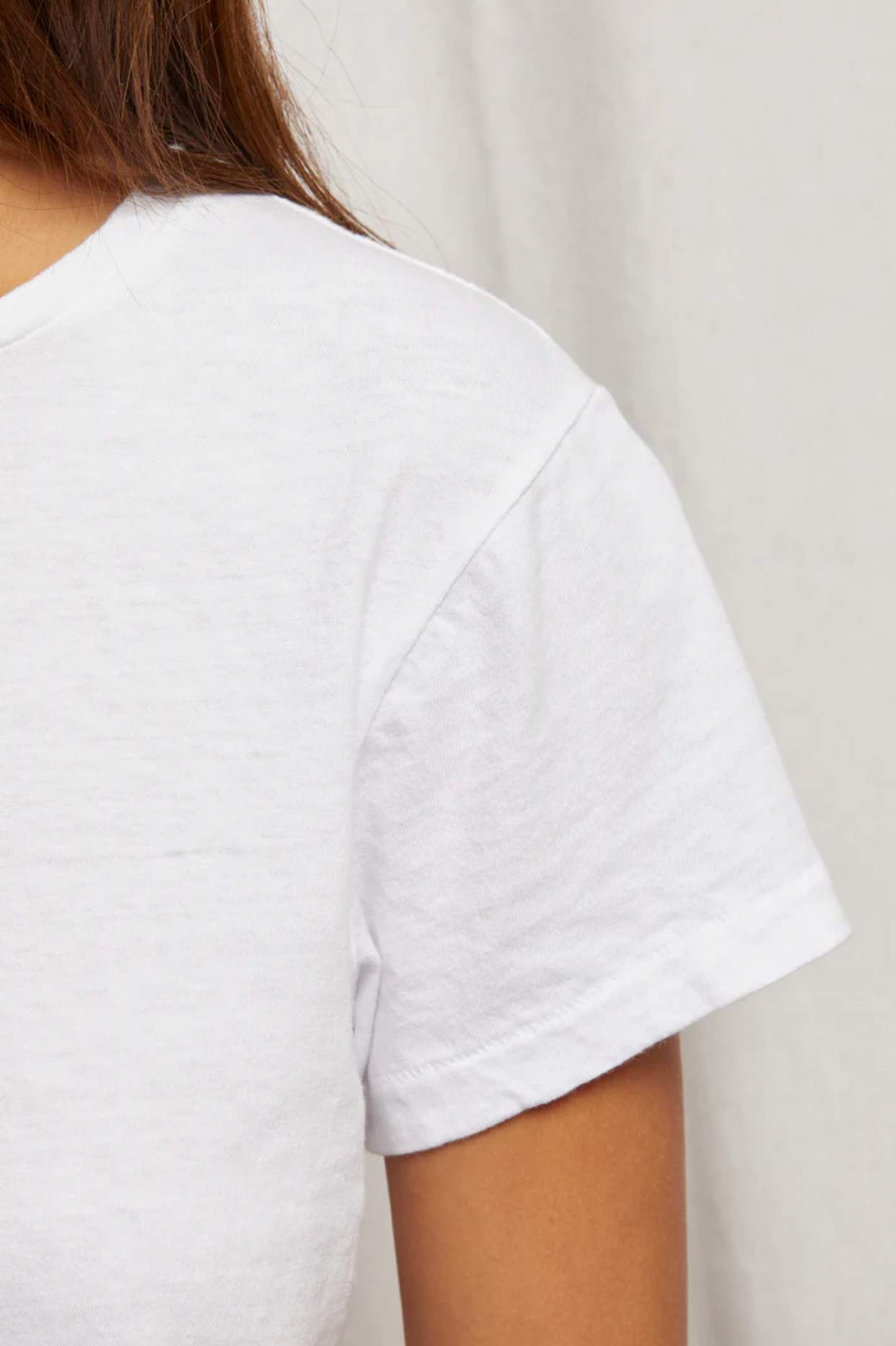 Lisa Tee white | Perfect white tee | MARKET