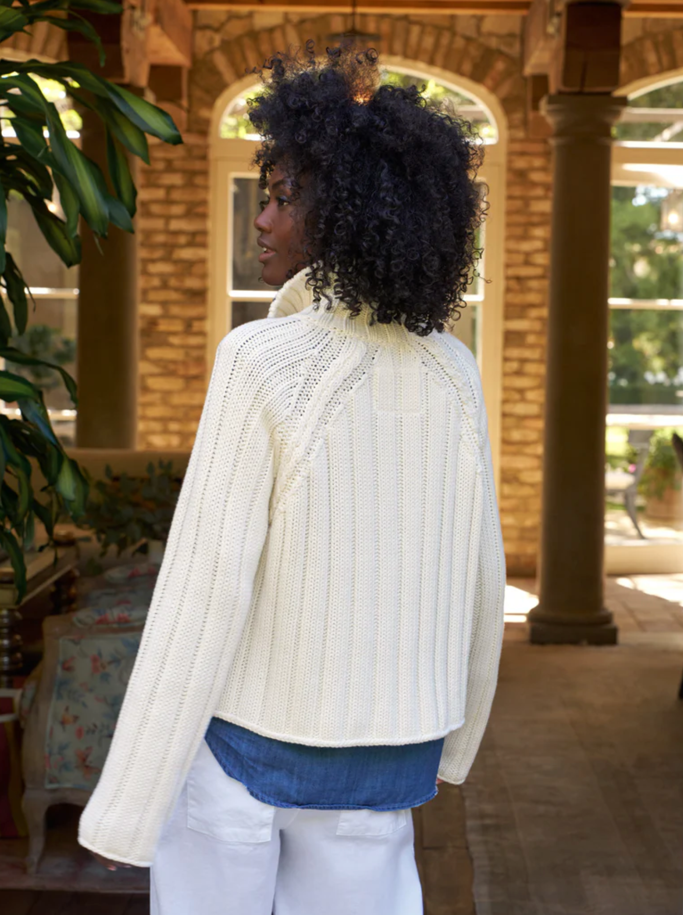 Mini Cotswolds Cardigan cream | Frank & Eileen | MARKET