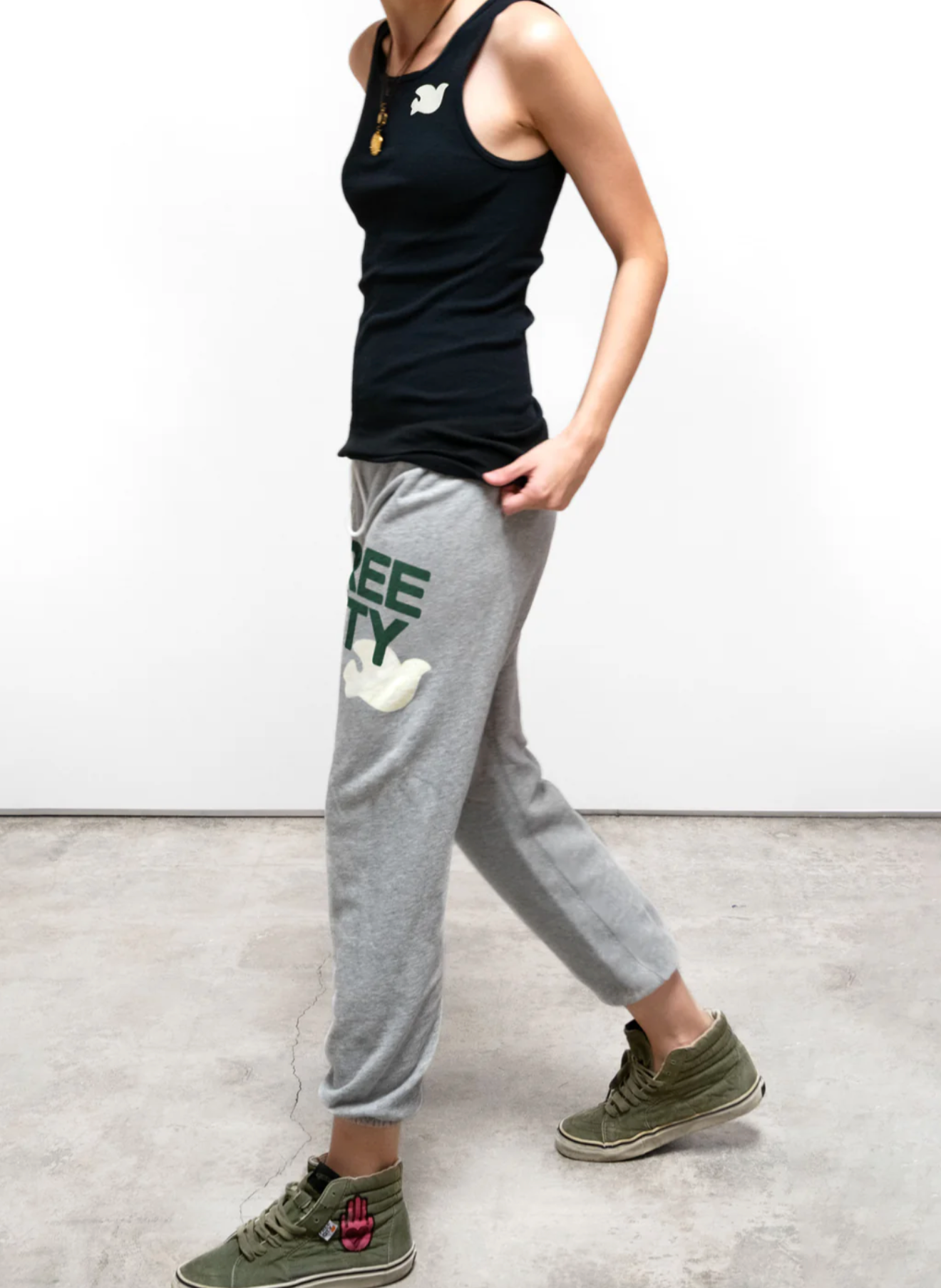 Free City | Sweatpant Heather grey | MARKET