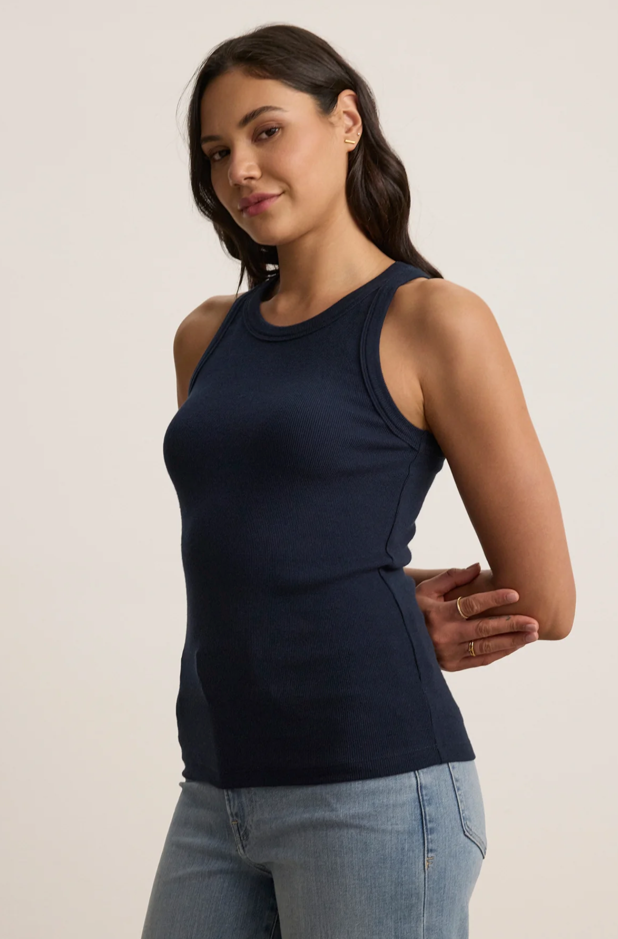 Cruz Tank top black | Velvet Clothing | MARKET