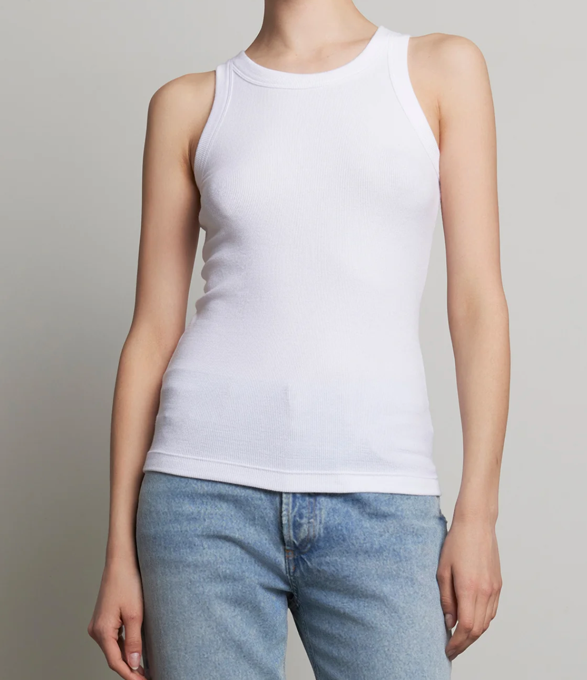 Cruz Tank top white | Velvet Clothing | MARKET