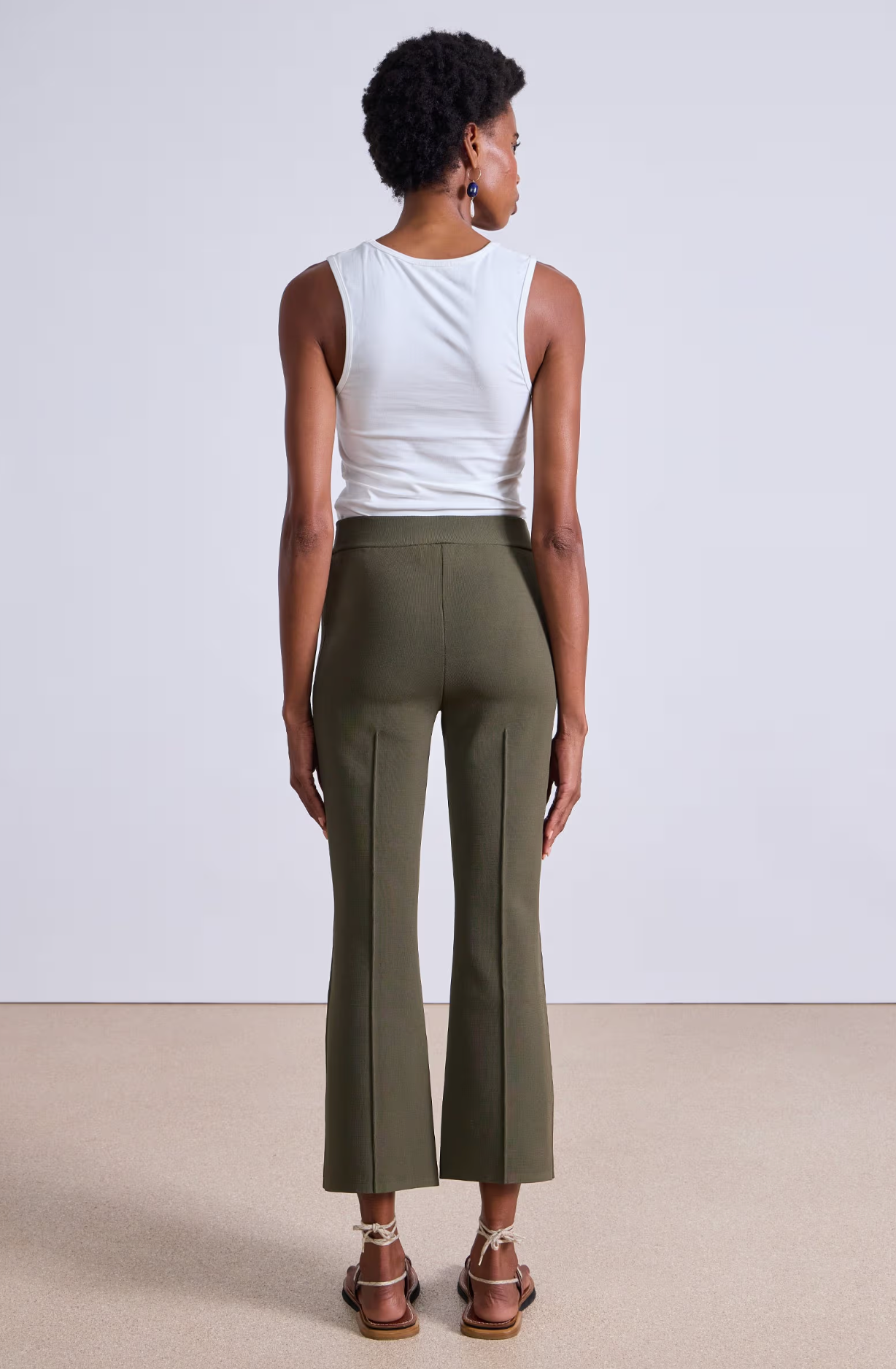 Rene pull on pant thyme | Apiece Apart | MARKET