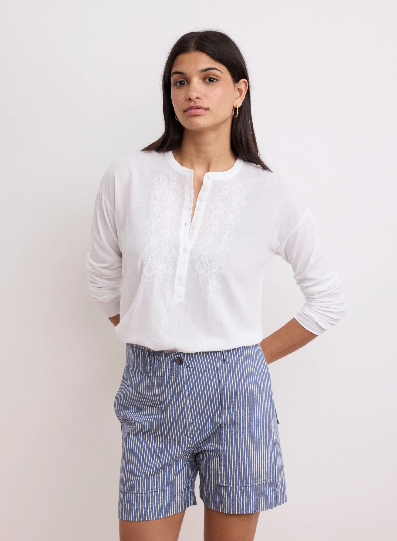 Turiafa Blouse white | HARTFORD | MARKET