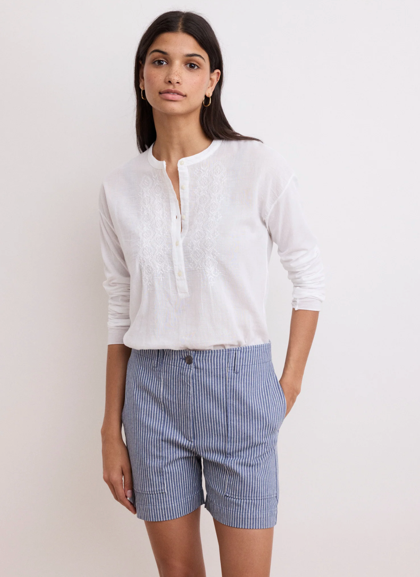 Turiafa Blouse white | HARTFORD | MARKET