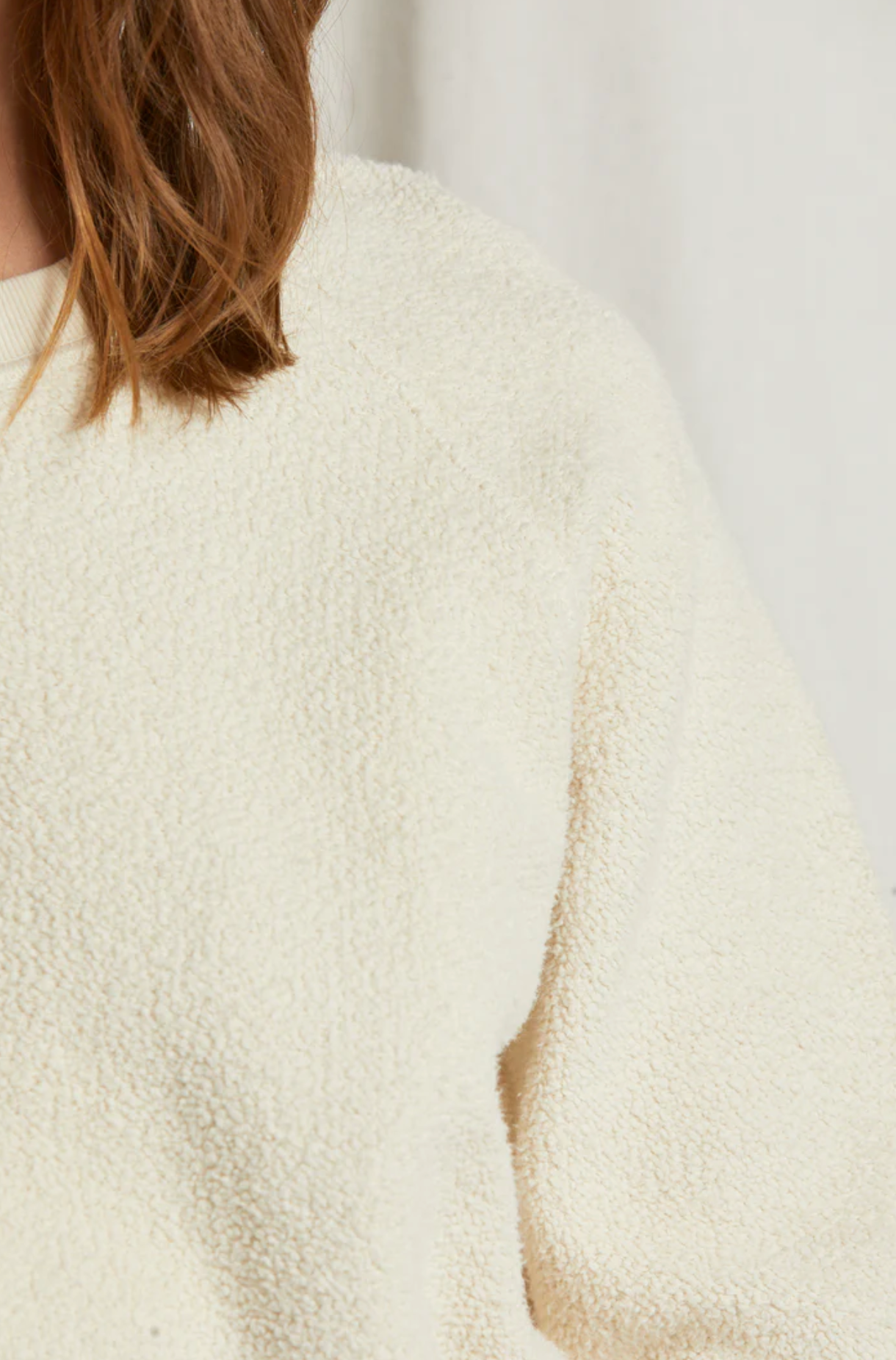 Reverse Fleece Sugar | perfect white tee | market