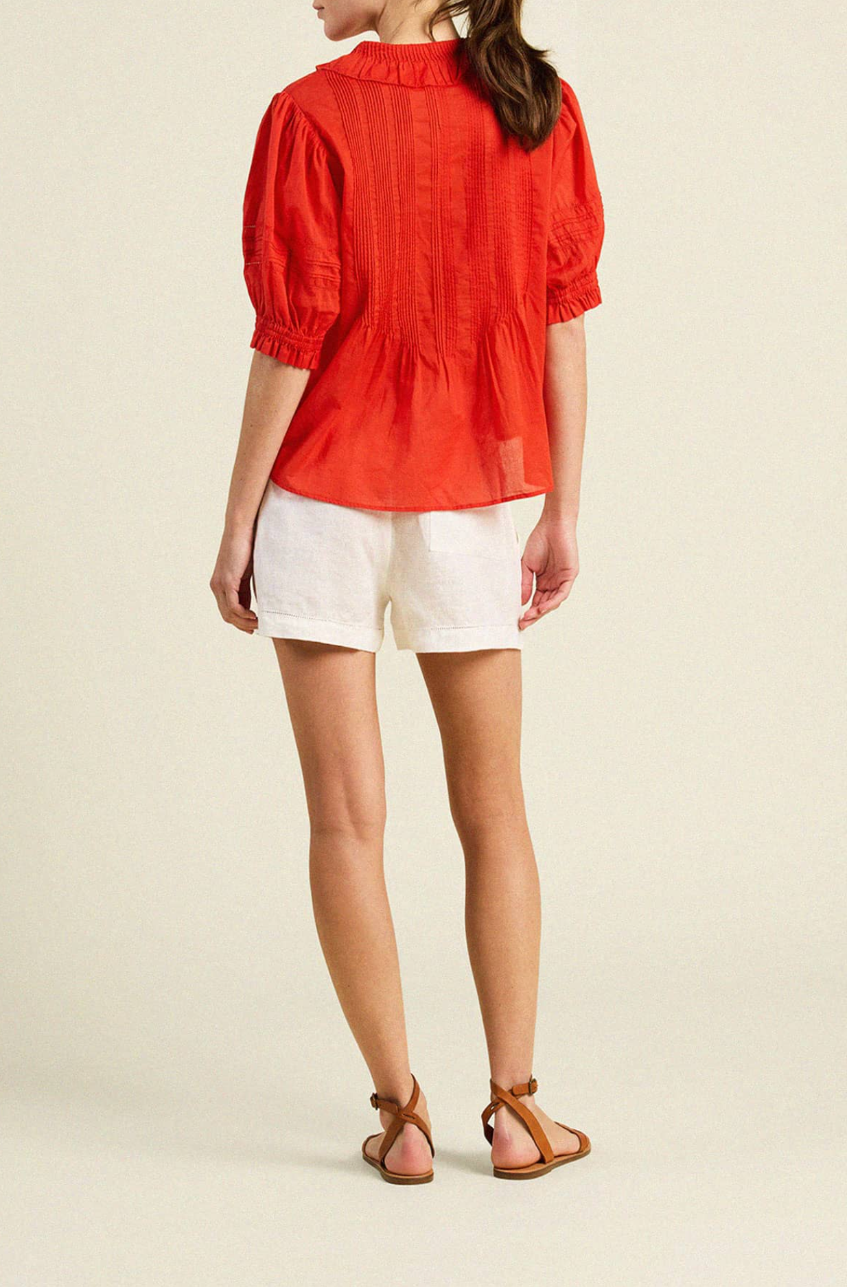 Jess blouse tomato | Trovata | MARKET