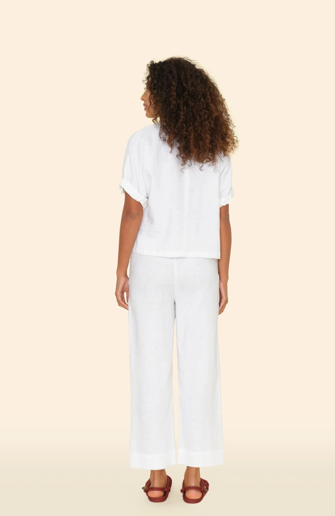 Lorenzo Pant white| Xirena | MARKET
