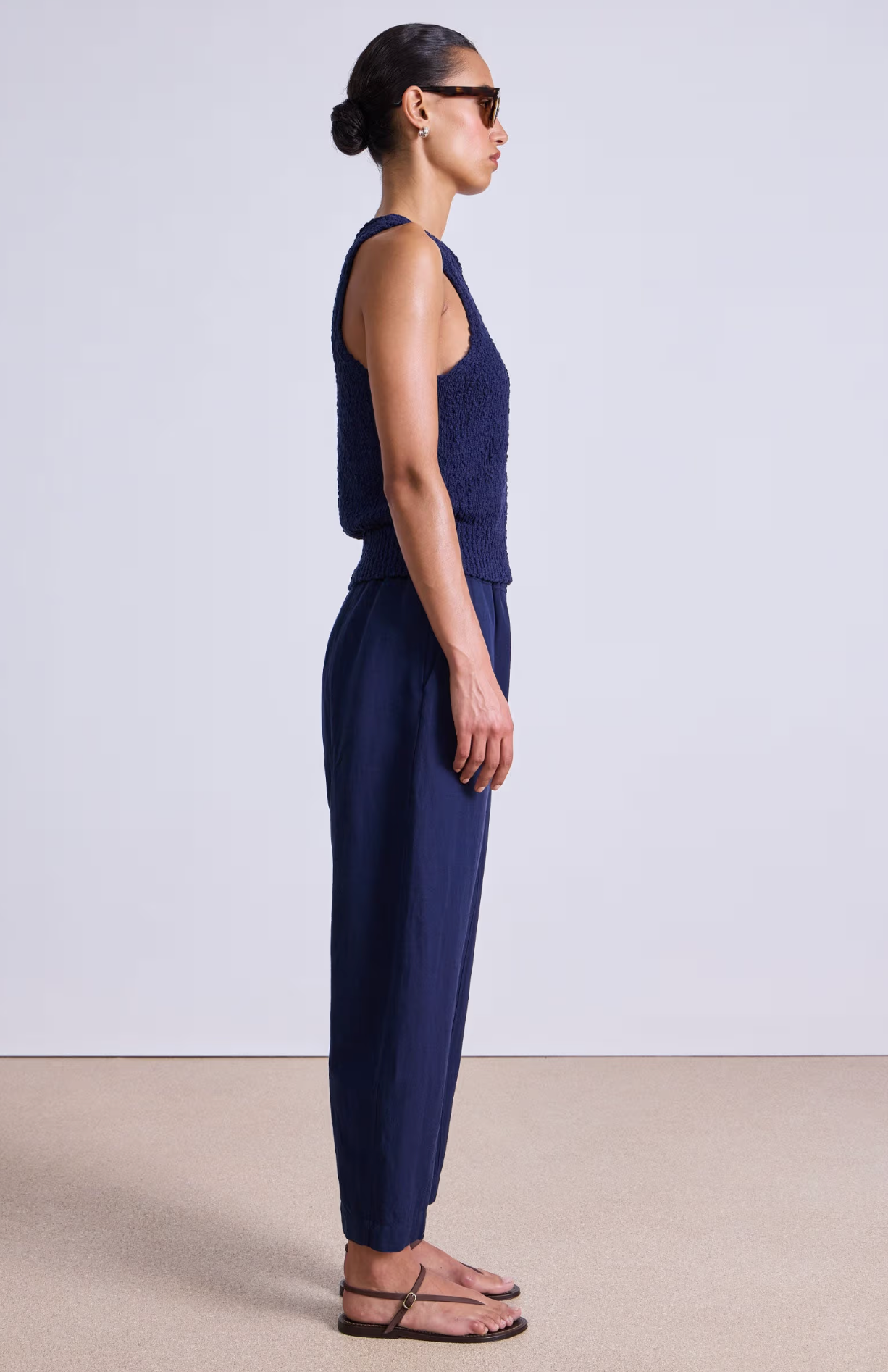 Sauna Pant Navy | Apiece Apart | MARKET