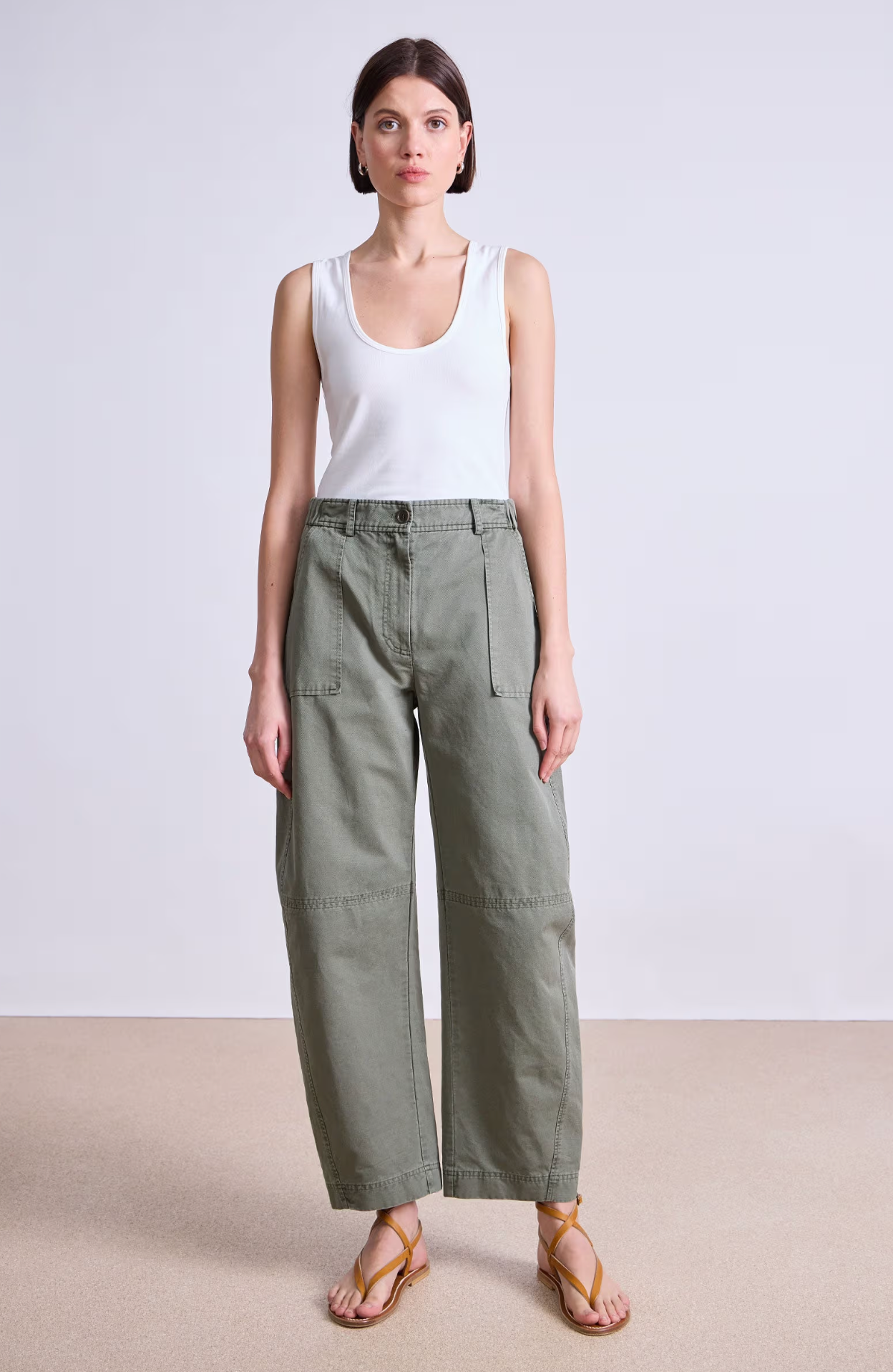 Marina Chill Pant Thyme | Apiece Apart | MARKET