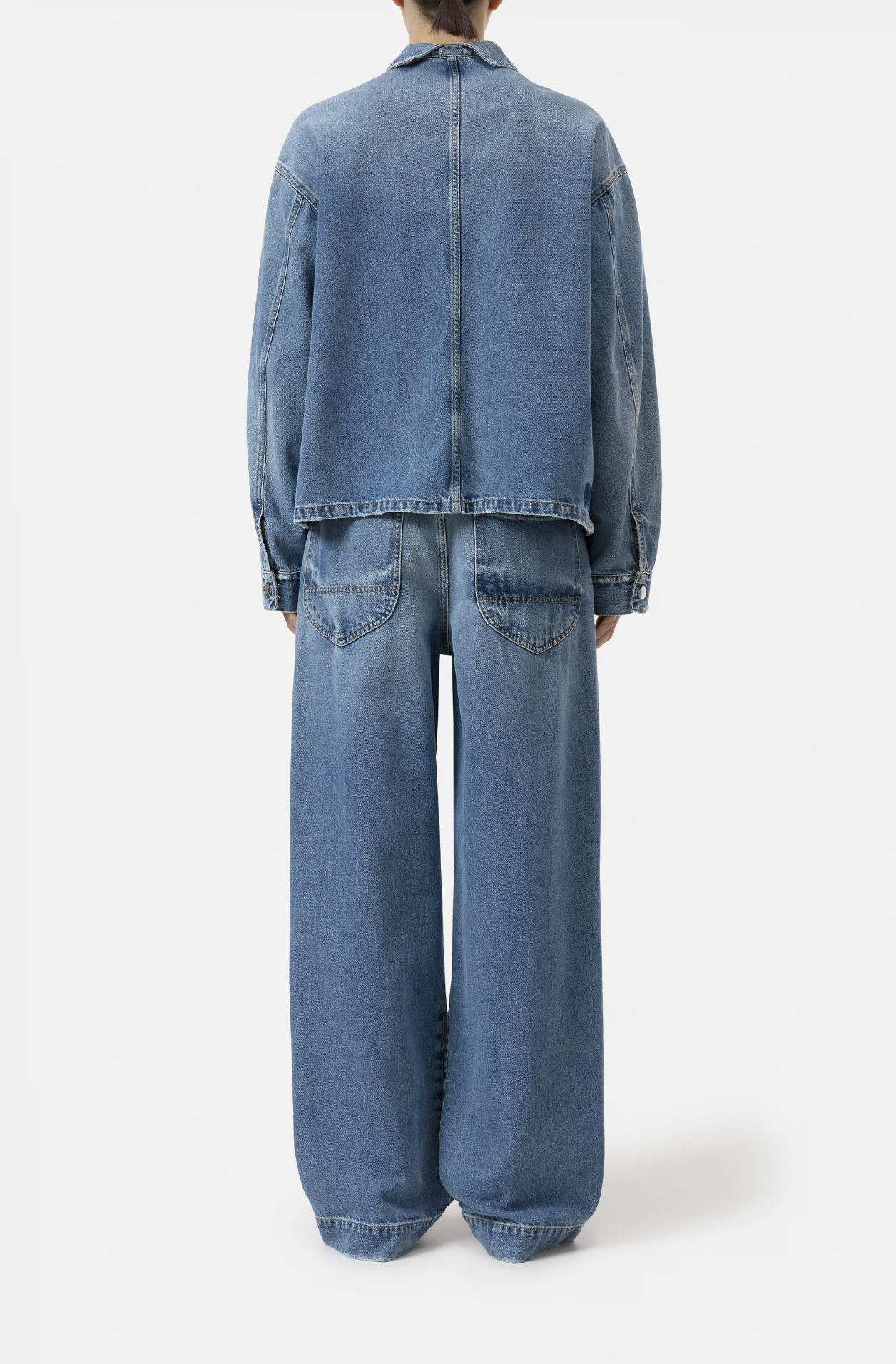 Denim shacket | Closed | MARKET