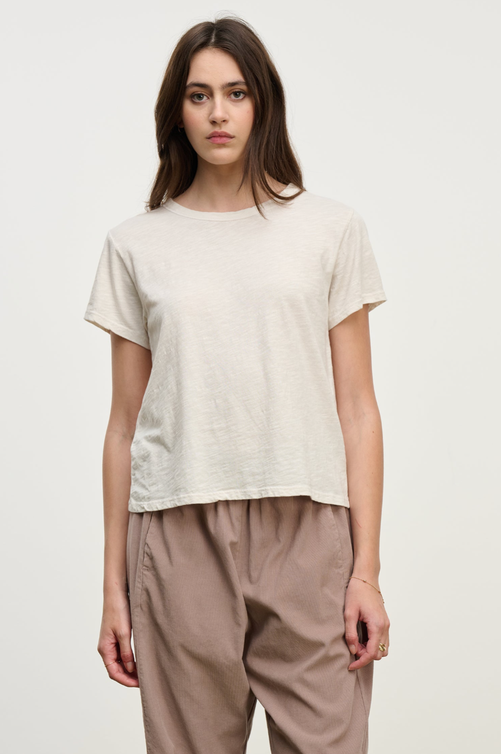 Marie tee in bisque | Velvet | MARKET