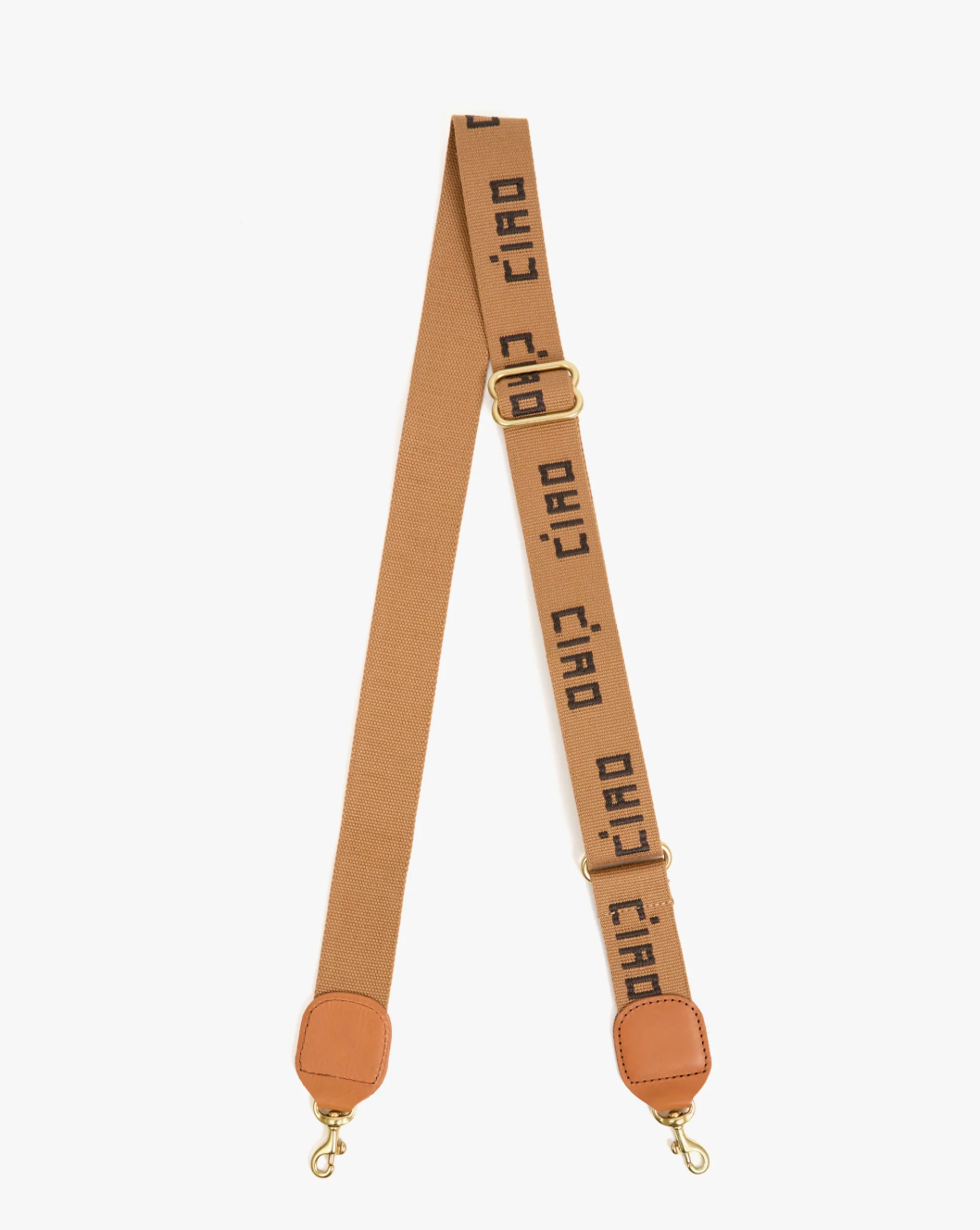 Adjustable strap tan/chocolate ciao | Clare V. | MARKET