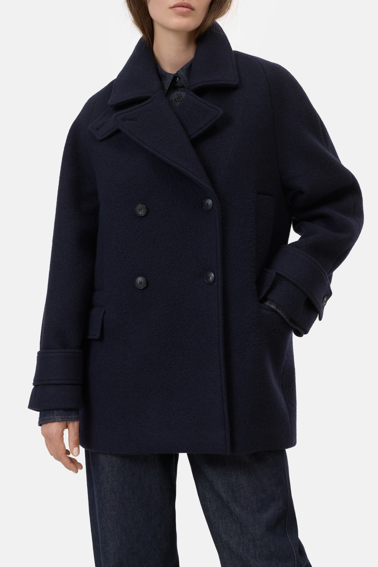 Caban Jacket navy | Closed | MARKET