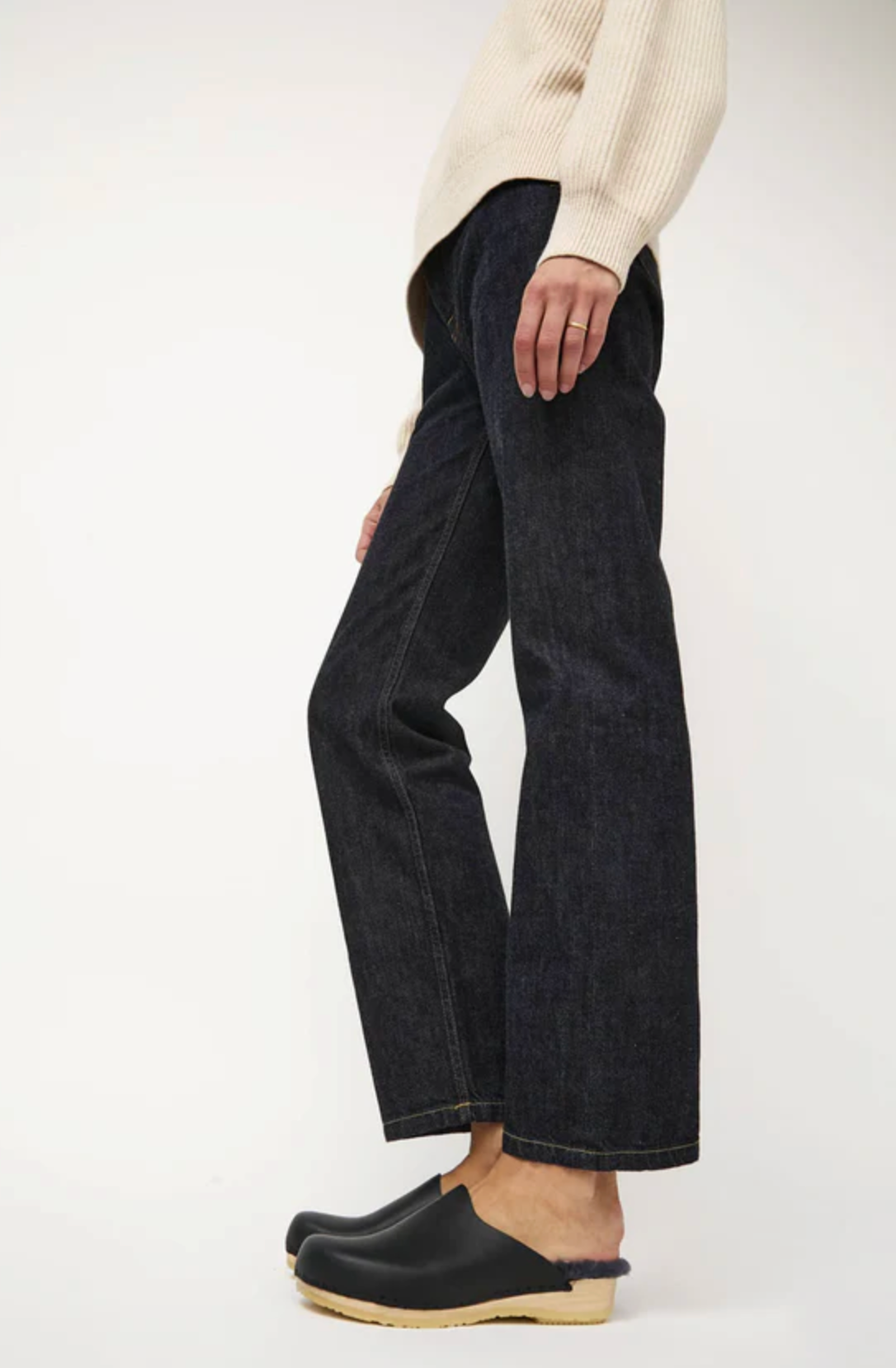 Contour shearling clog | No.6 | MARKET