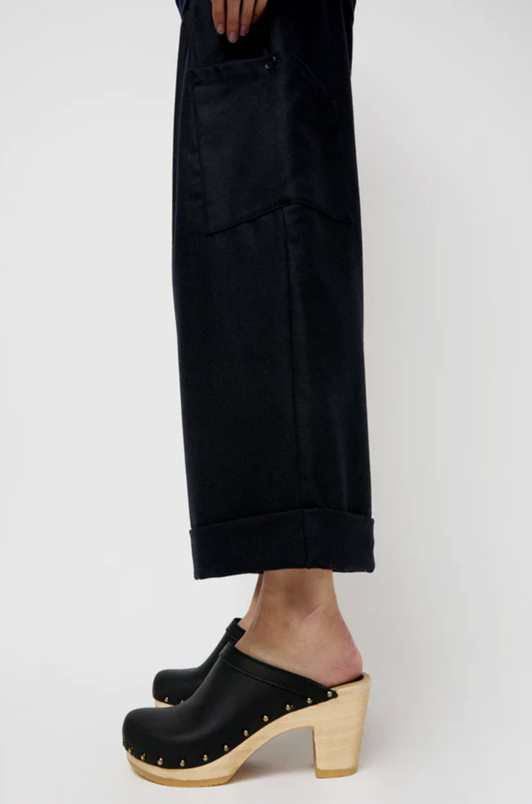 Old school studded clog black | No. 6 | MARKET