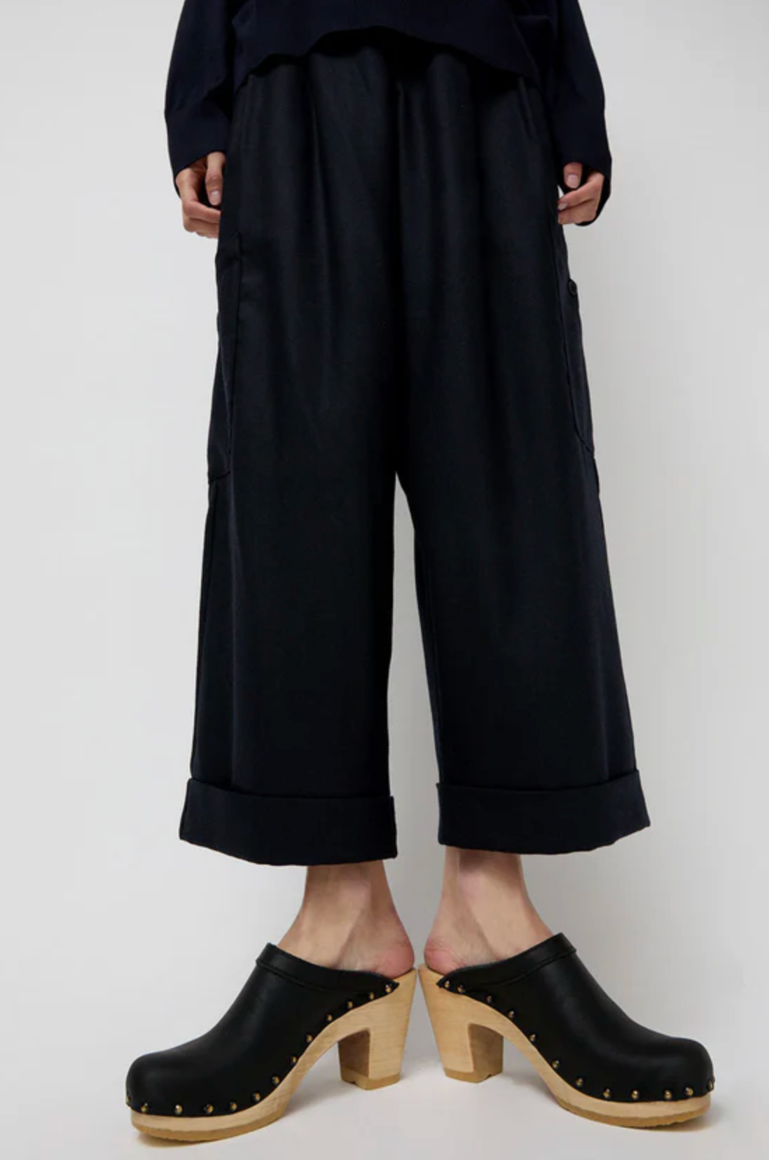 Old school studded clog black | No. 6 | MARKET