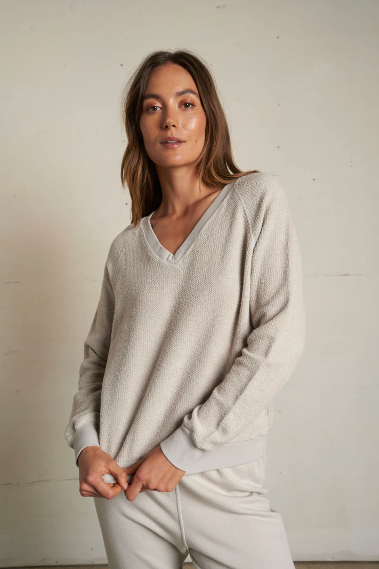 Zuri in sugar | Perfect white tee | MARKET