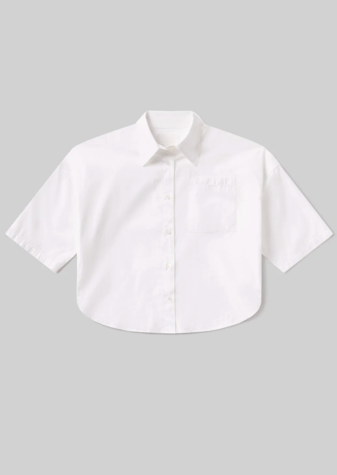 Frances crop shirt white | COH | MARKET