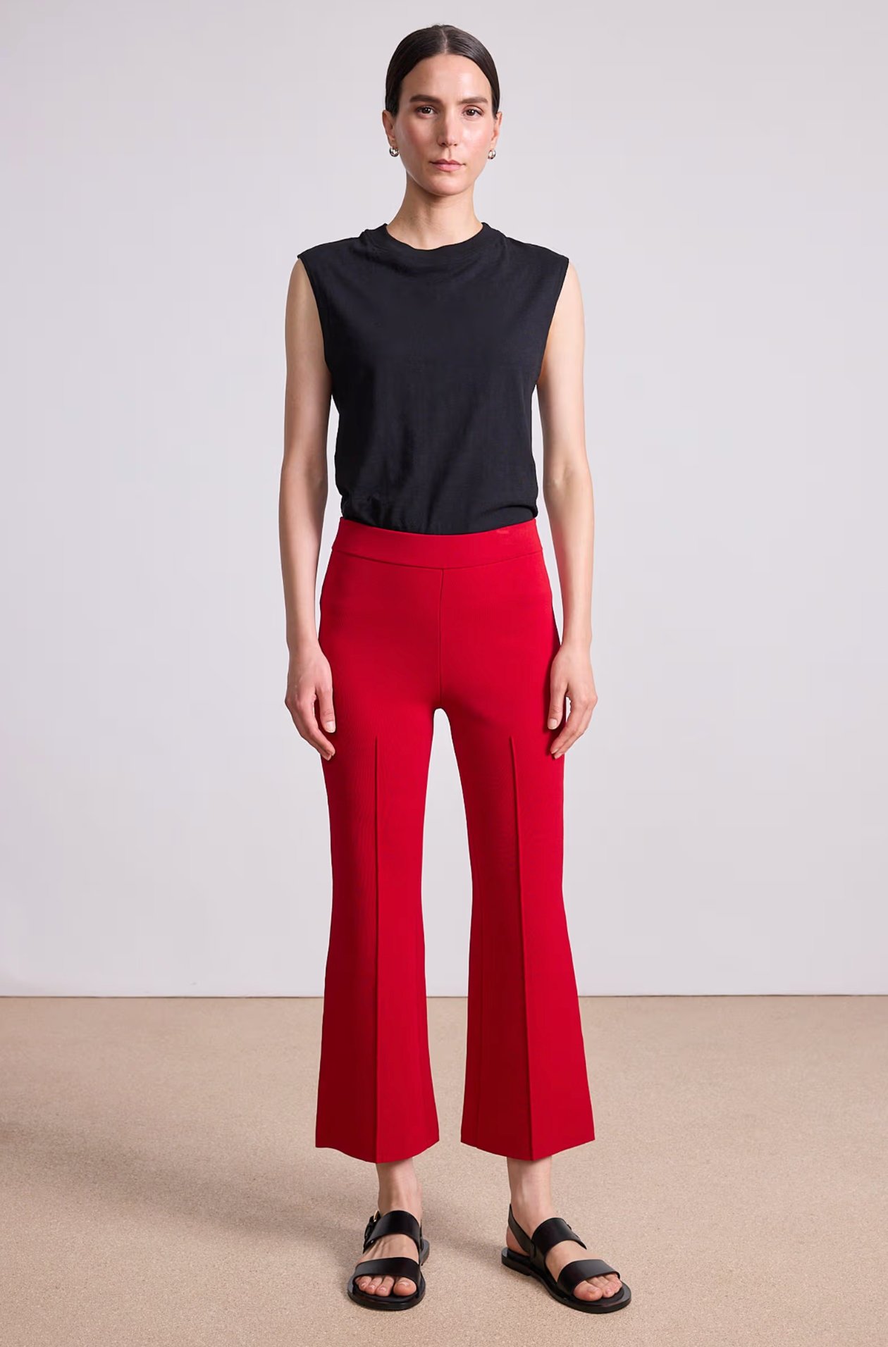 Rene pull-on pant red | Apiece Apart | MARKET
