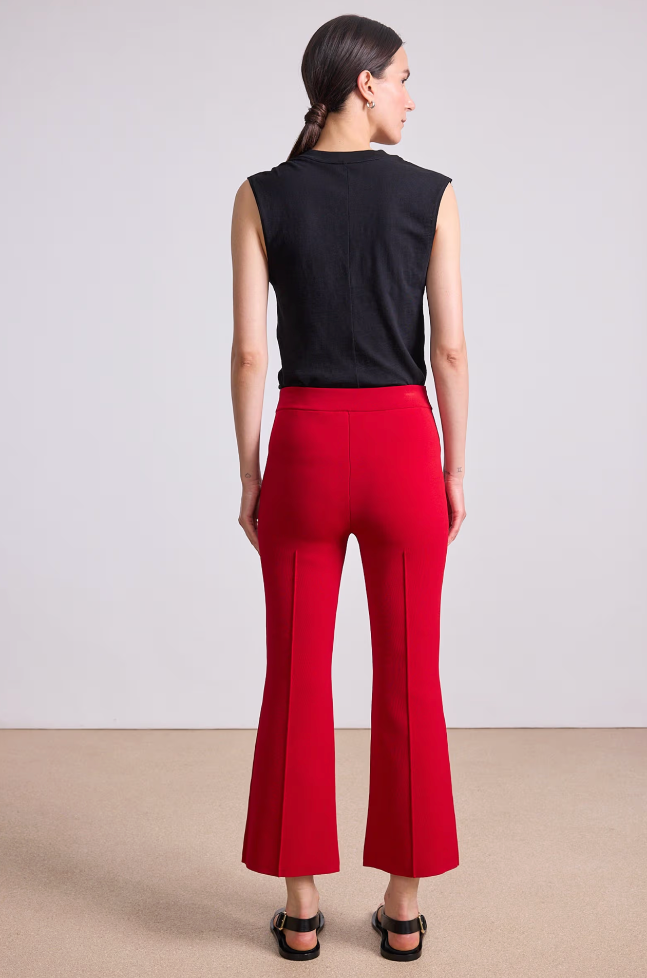 Rene pull-on pant red | Apiece Apart | MARKET