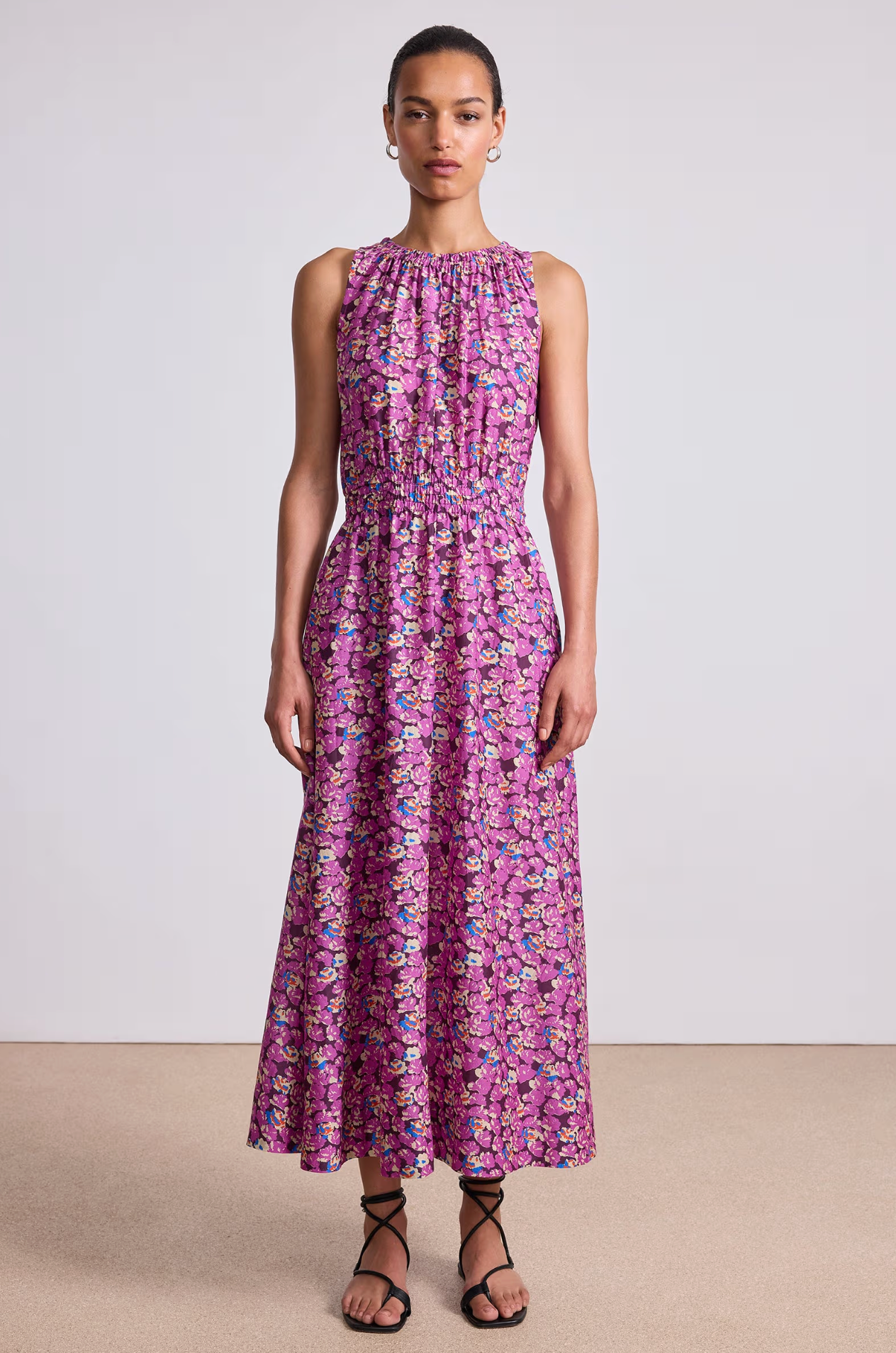 Bali Tank Dress purple | Apiece apart | MARKET