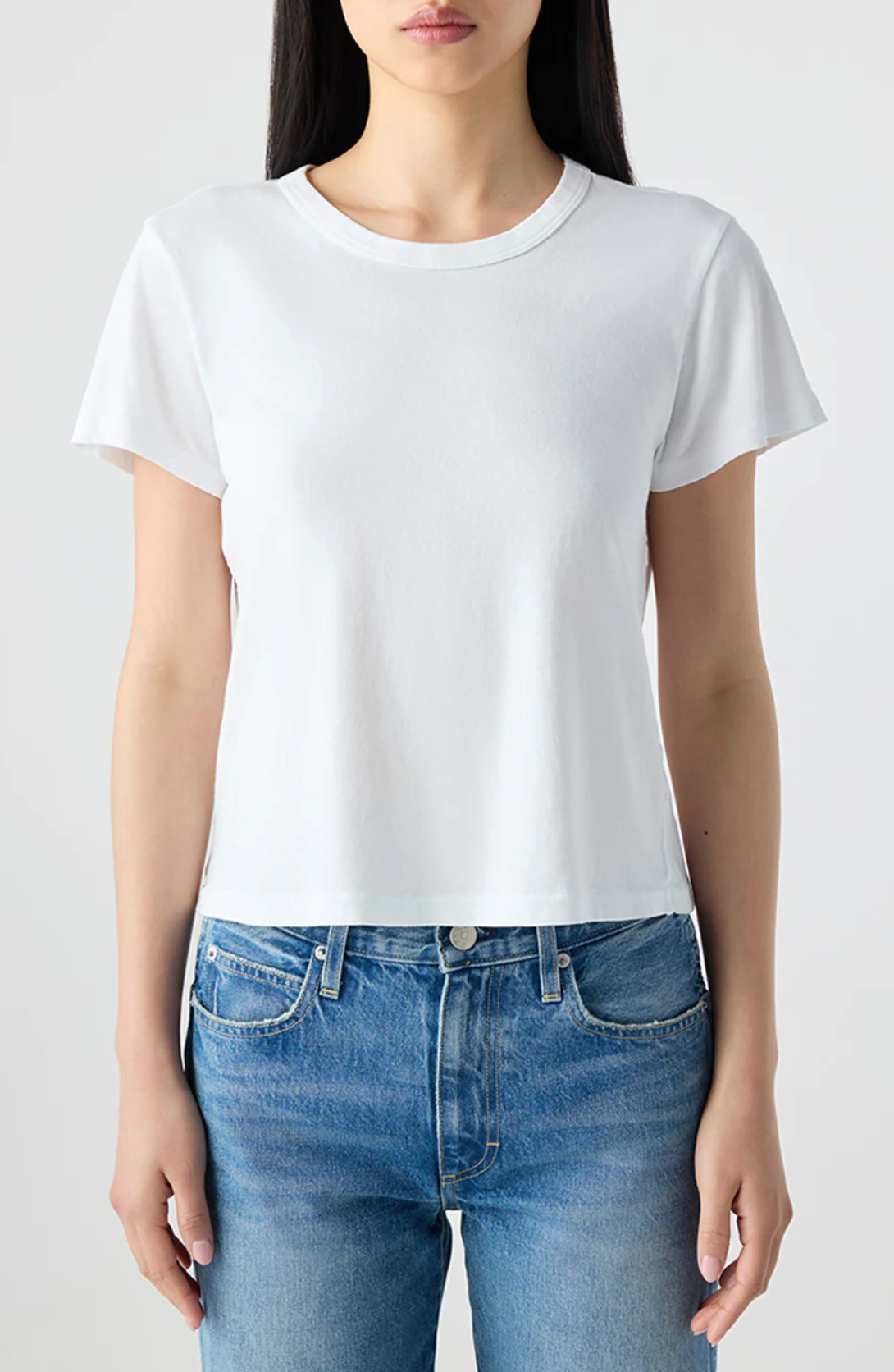 Lovey tee in white | AMO | MARKET